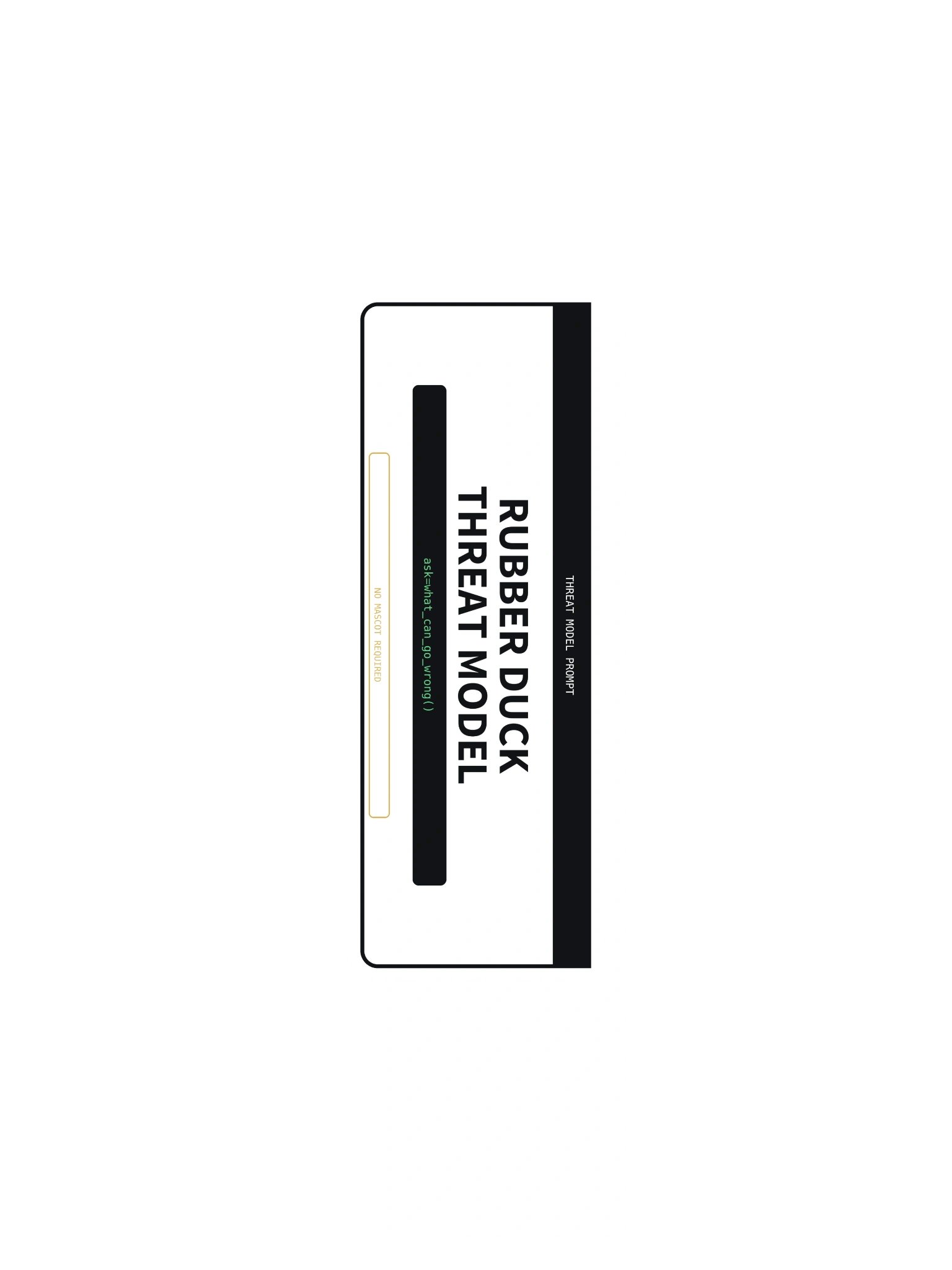 Rubber Duck Threat Model Sticker product image (3)