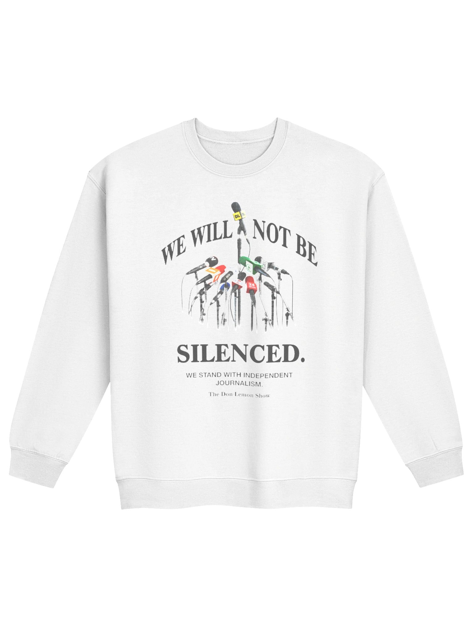 We Will Not Be Silenced Crewneck Sweatshirt product image (1)