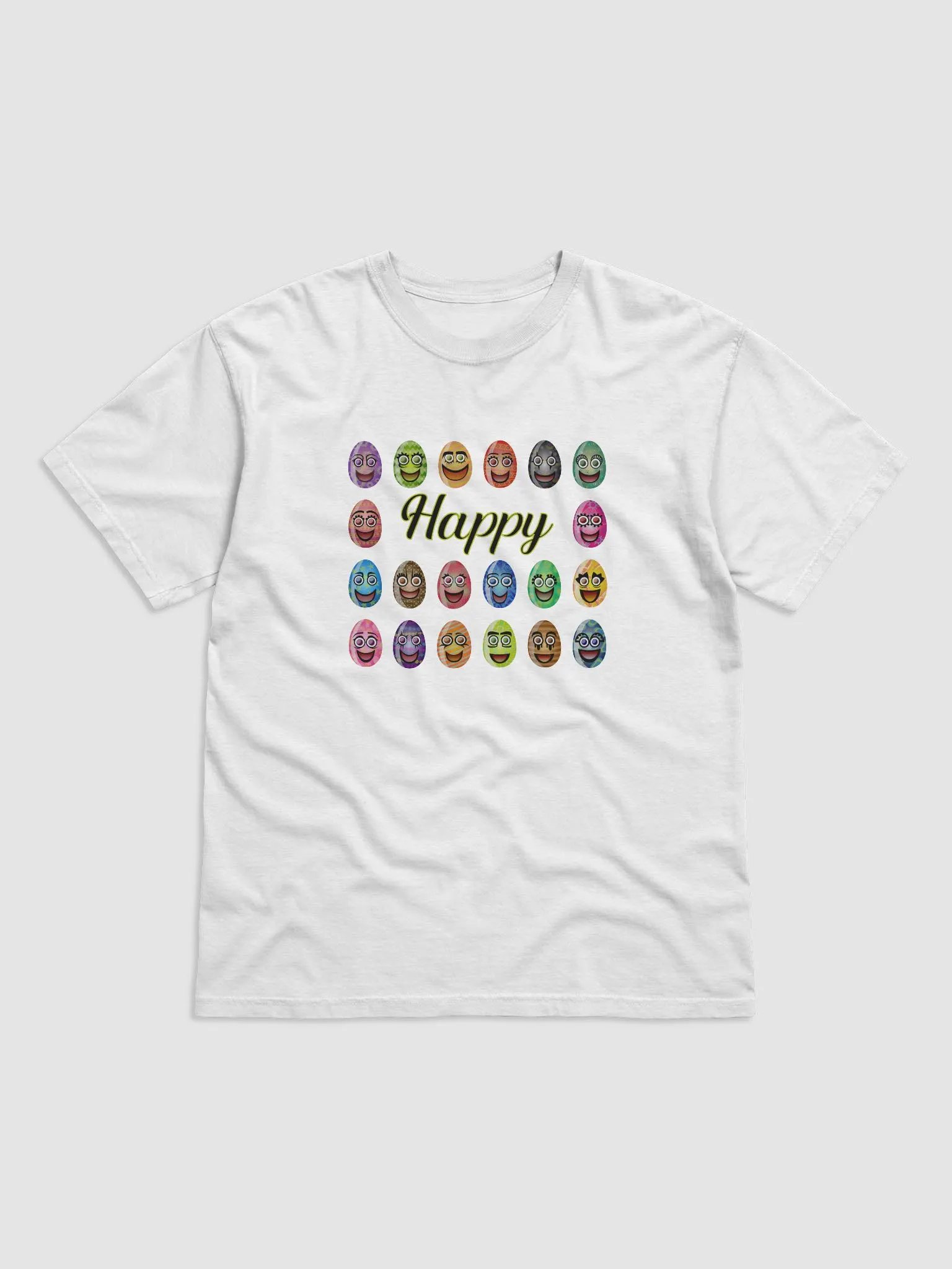 Happy Easter Eggs Graphic Tee product image (1)