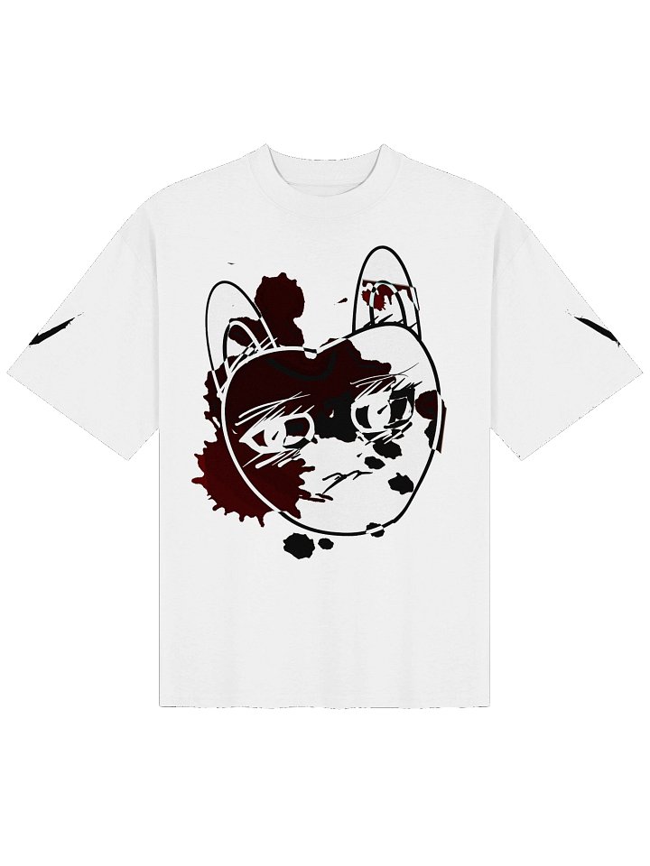 'JAIL BUNNY' - Oversized Tee [WHITE] product image (1)