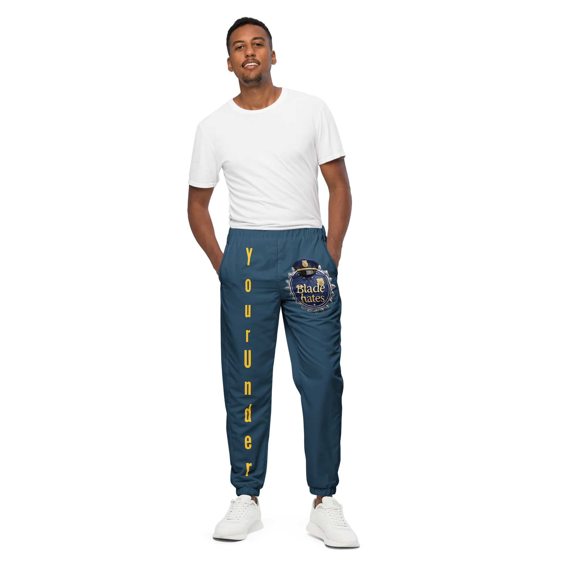 Blade Hates All-Over Track Pants product image (1)
