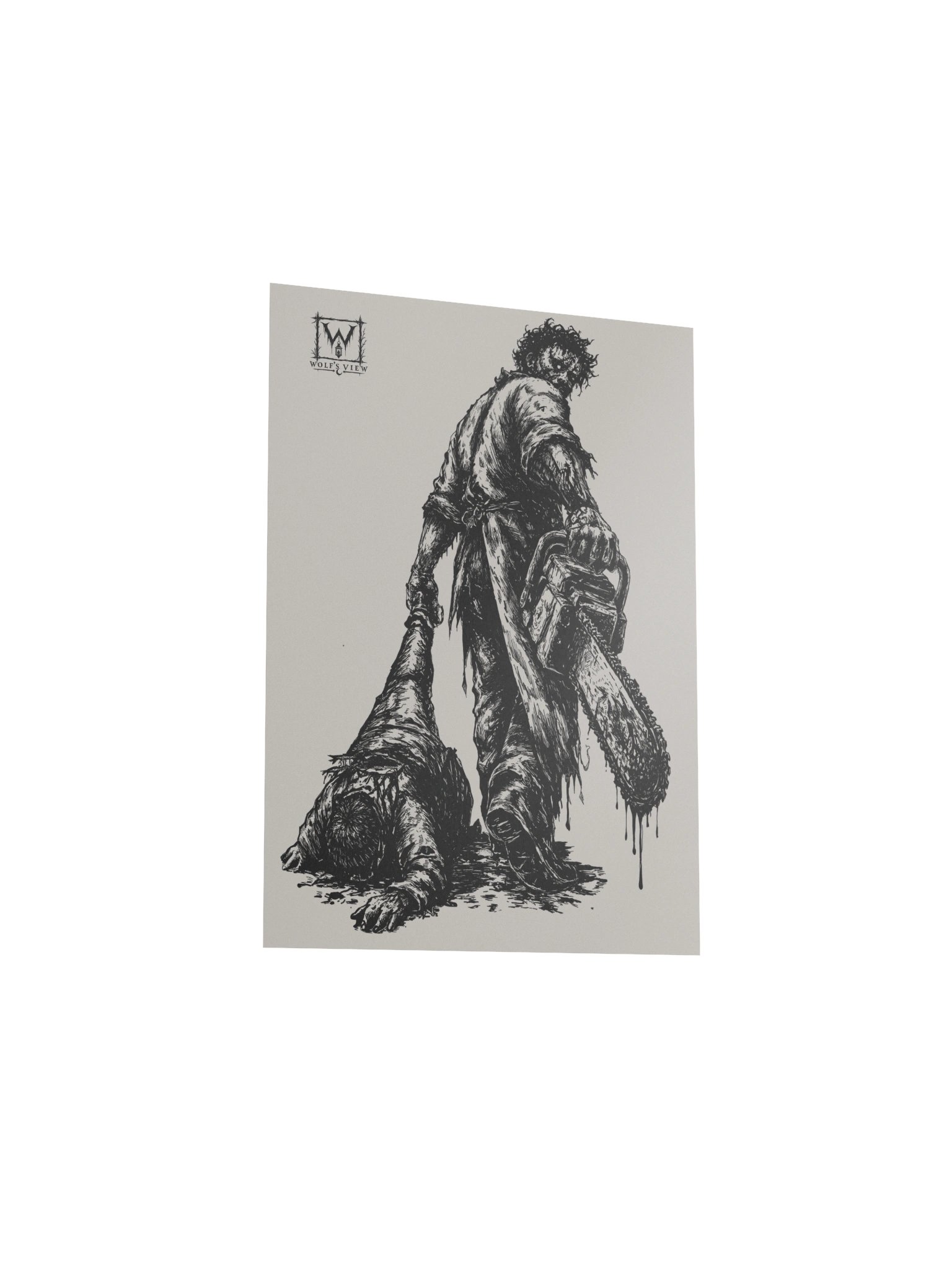 Tattoo Series- Leatherface- Poster Print product image (4)