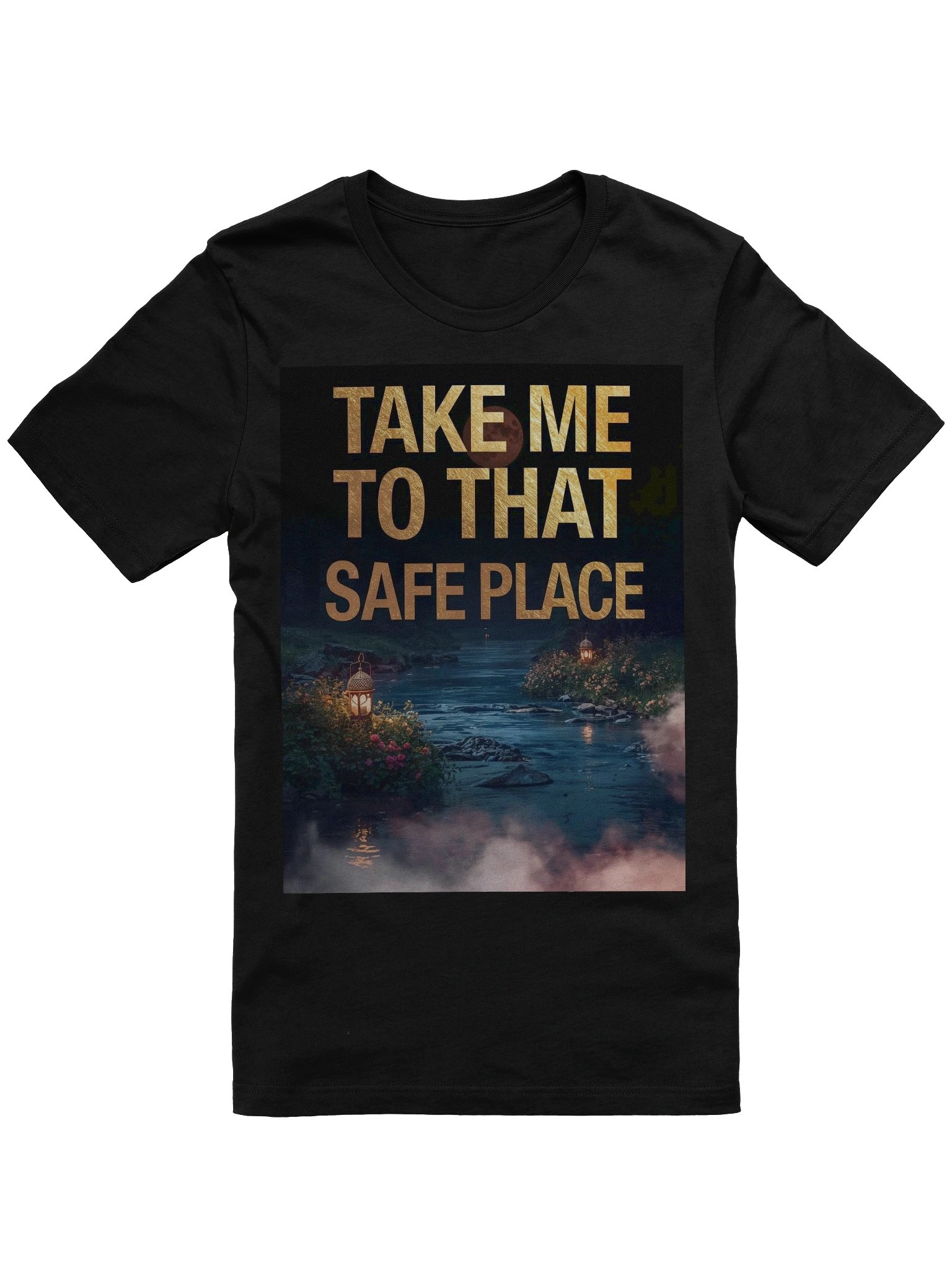 Safe Haven Night Scene T-Shirt product image (1)