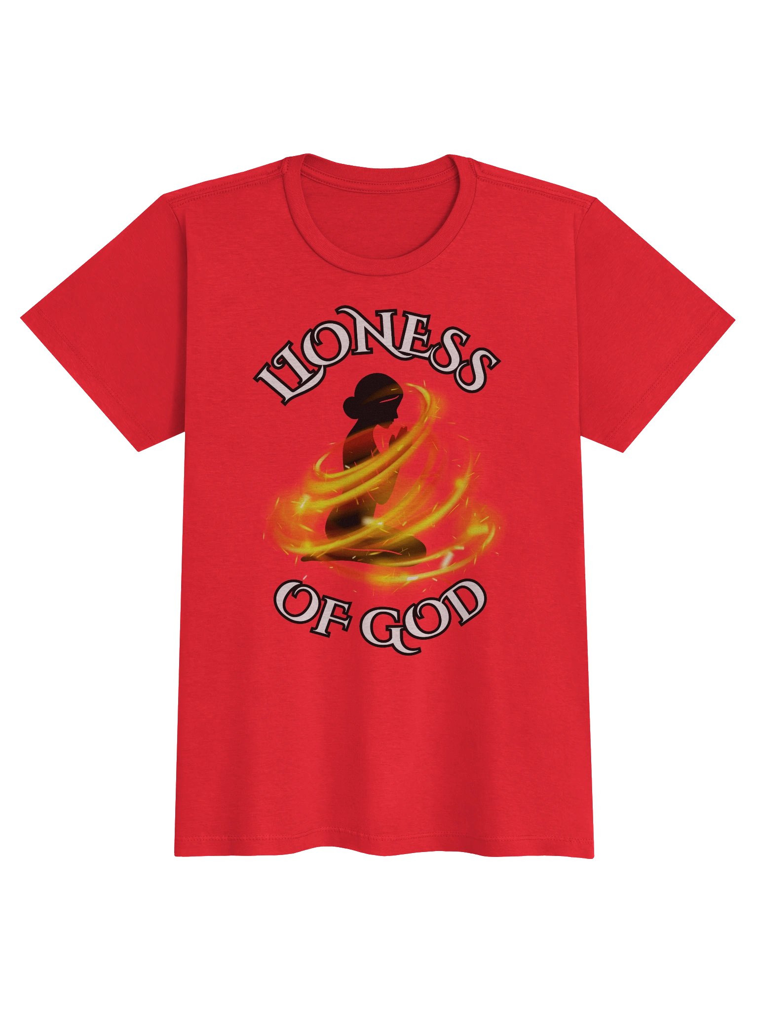 Divine Flame Lioness Women's Tee product image (13)