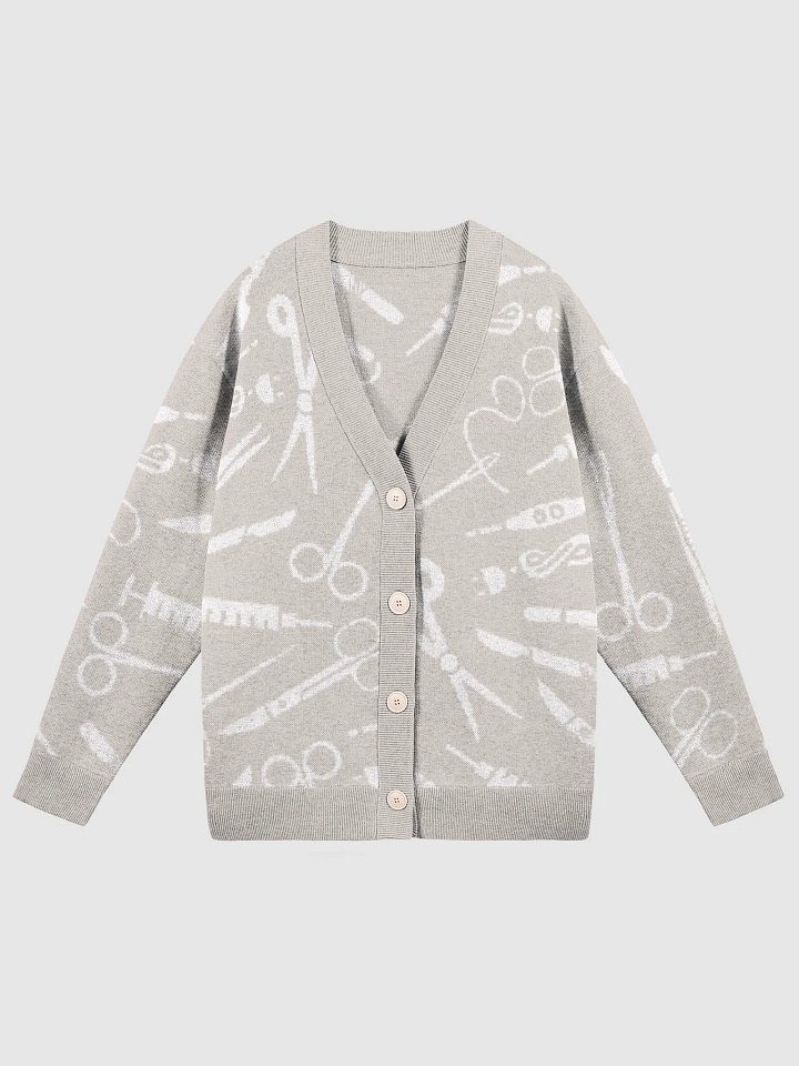 scalpel sweater (beige) product image (1)