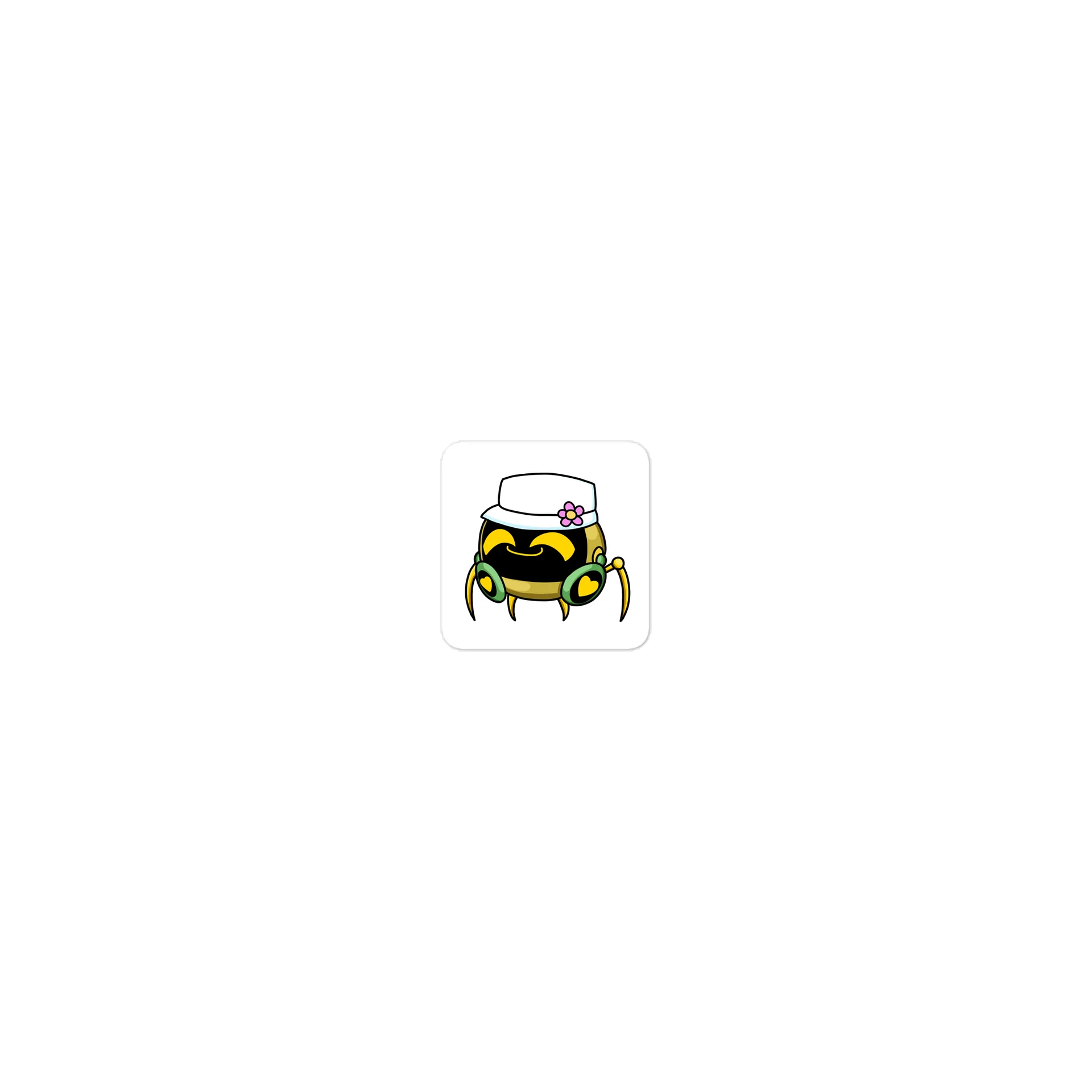 CJ-Bot Flower Pin Sticker product image (2)