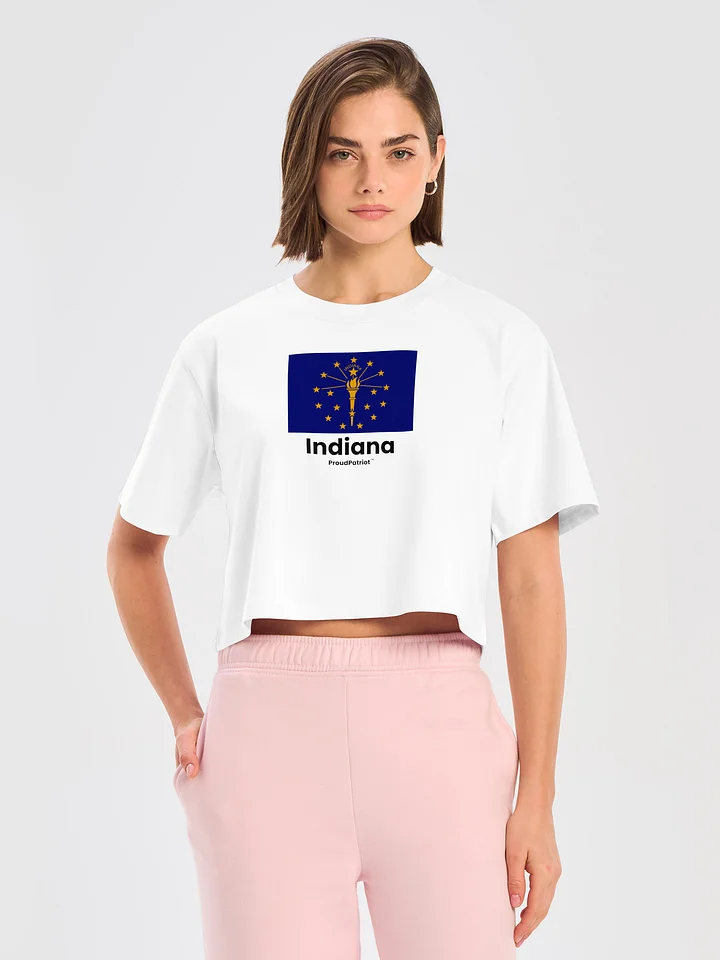 Indiana Women's Classic Crop Tee product image (1)