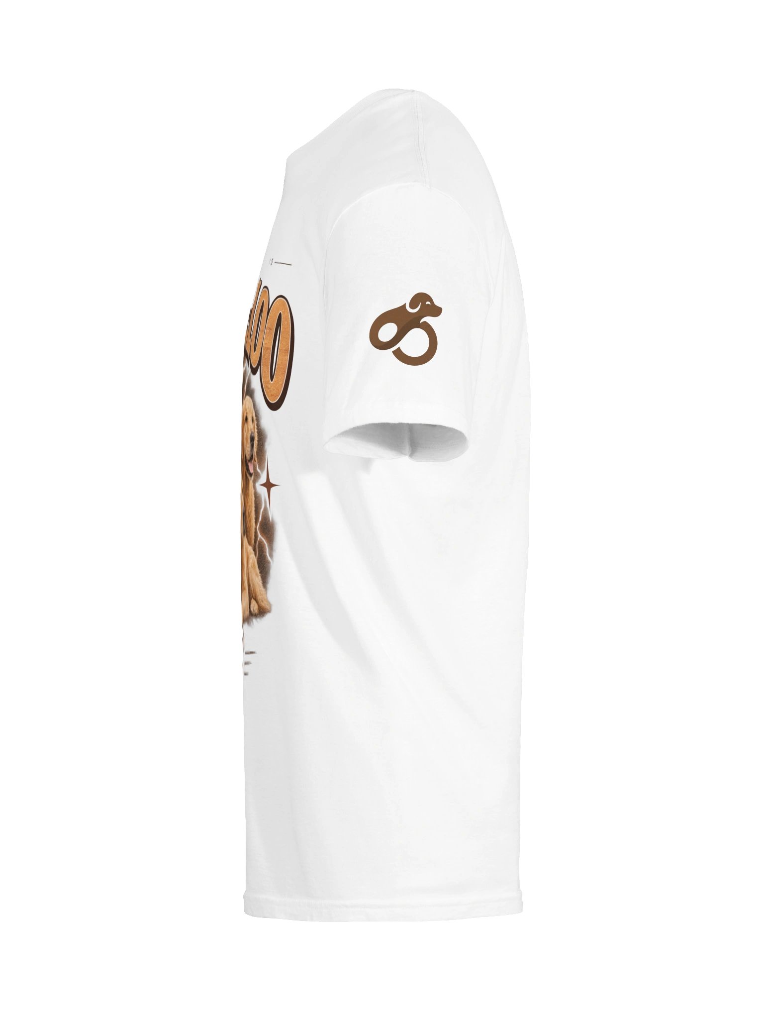 Furmeloo Golden Hearts Four Paws T-Shirt product image (9)