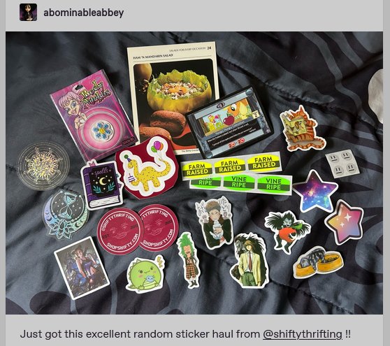 Random Shifty Sticker Pack - ships free! product image (7)