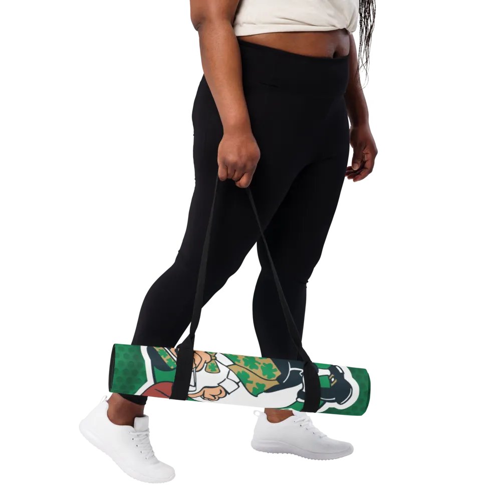 Lucky Leprechaun Yoga Mat product image (11)