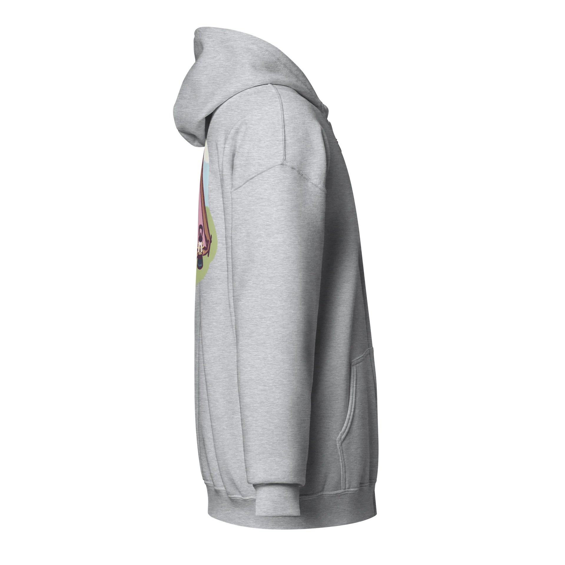 zipped hoodie : campybara product image (4)
