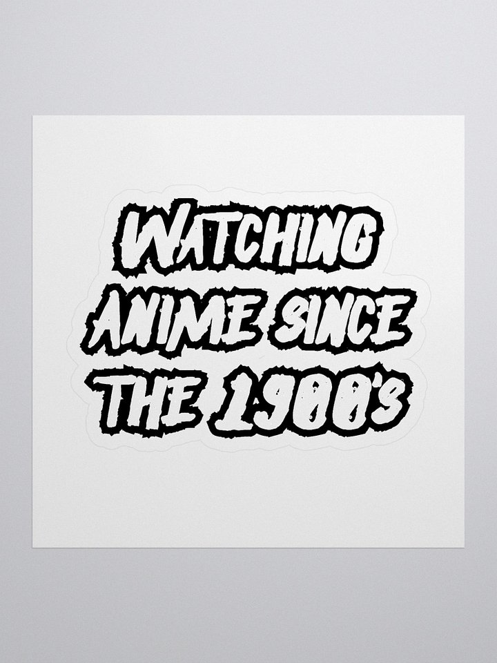 Retro Anime Kiss Cut Stickers product image (1)