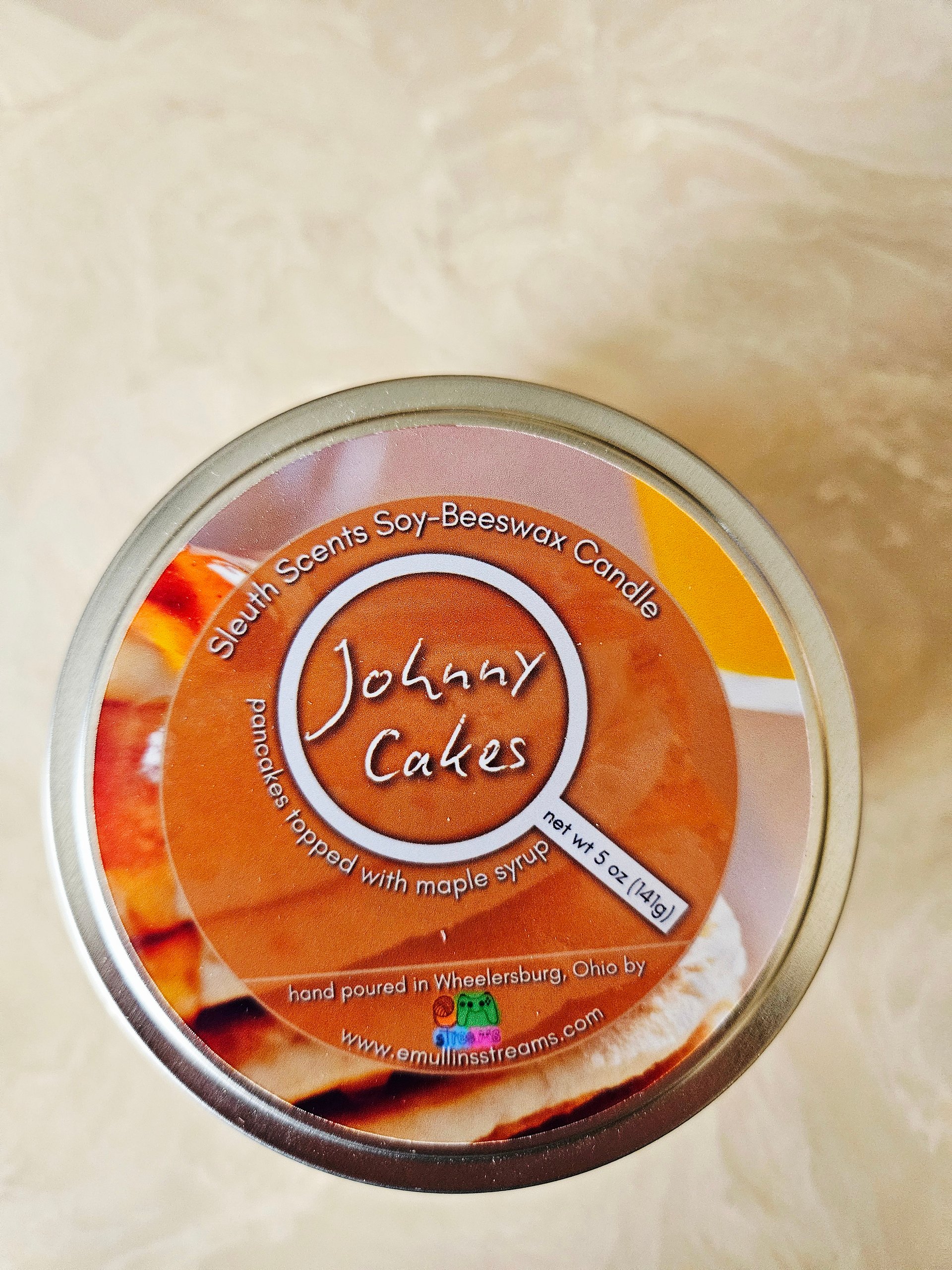 Johnny Cakes Candle product image (1)