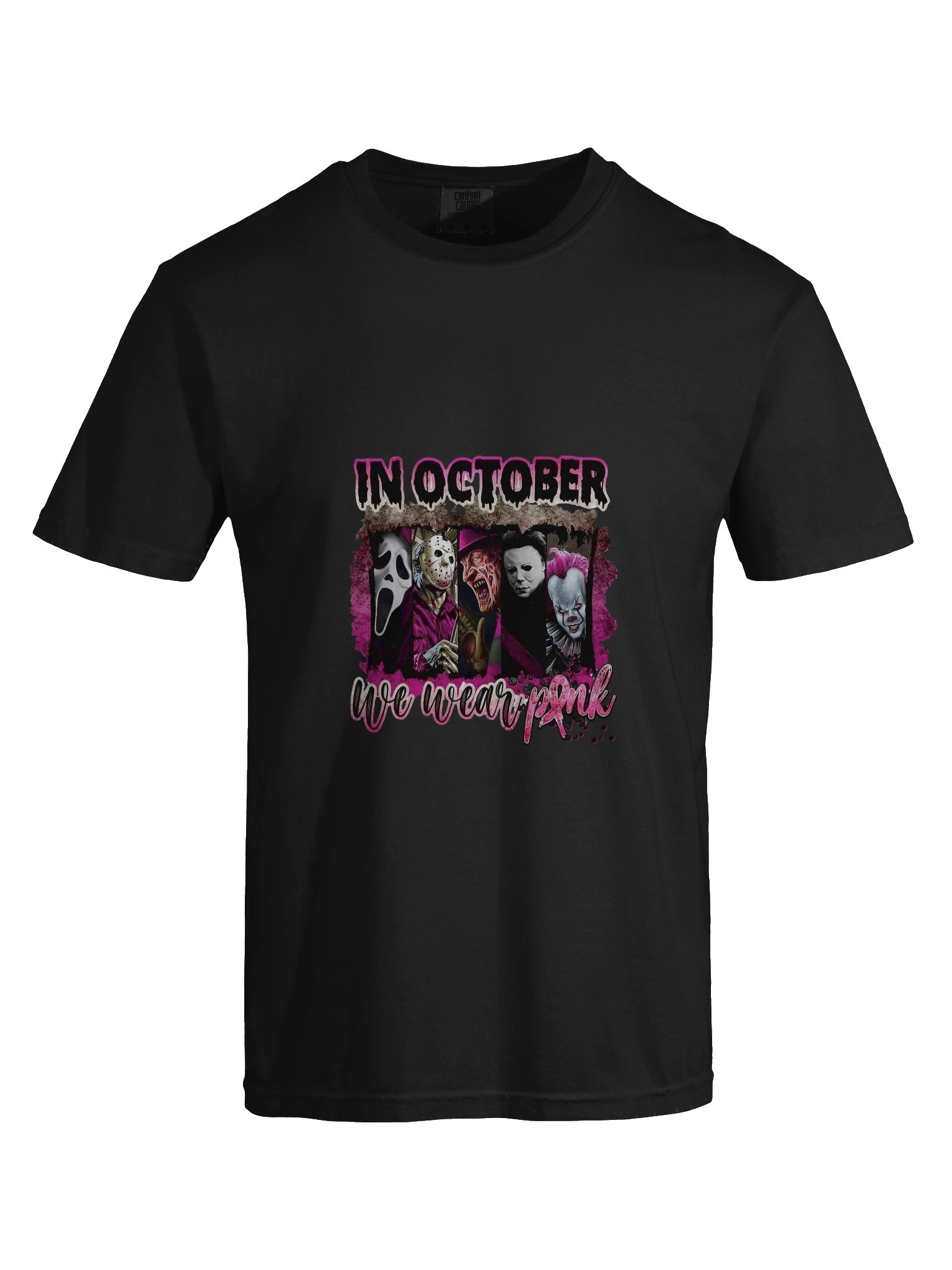 Horror Pink October T-Shirt product image (76)