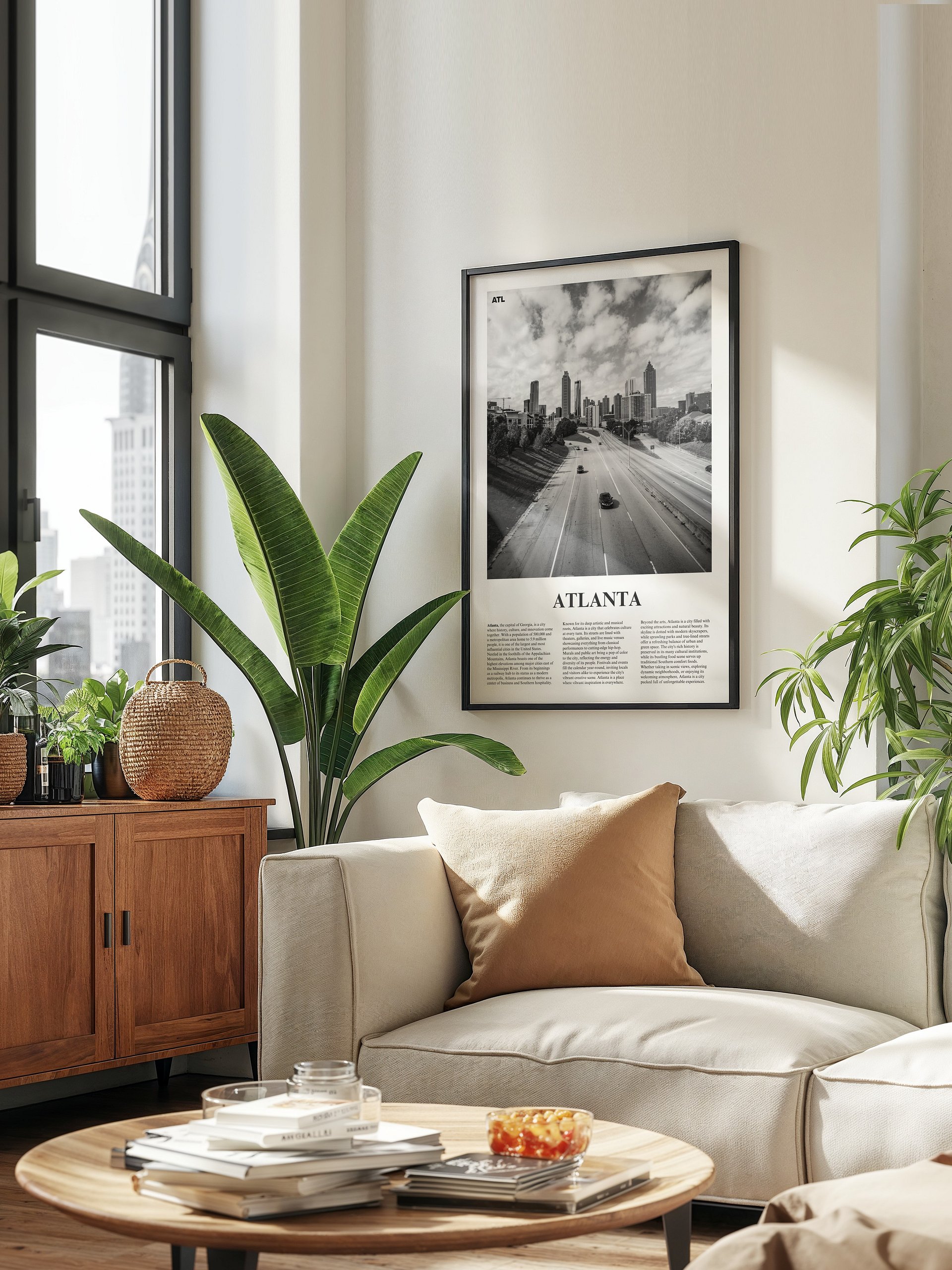 Atlanta 03 Newspaper Poster product image (7)