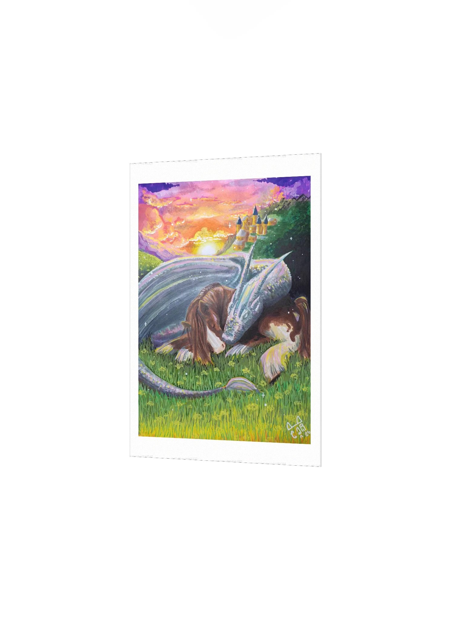 Unlikely Friends Print product image (2)