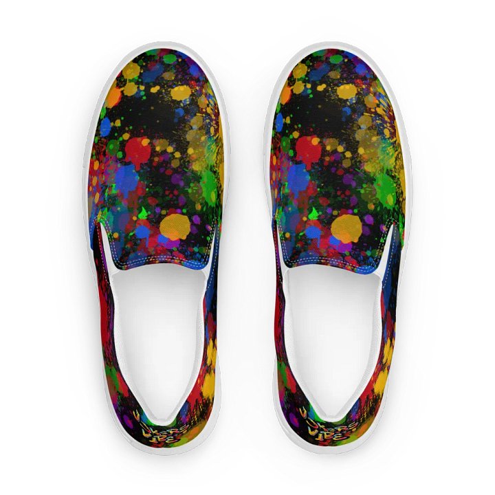 JokersVibe Graffiti Style Slip-On Shoes product image (1)