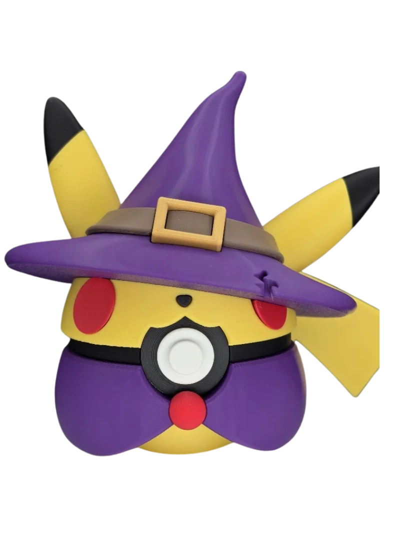 Witchy Pikachu Inspired Poke Ball | 3D Printed product image (1)