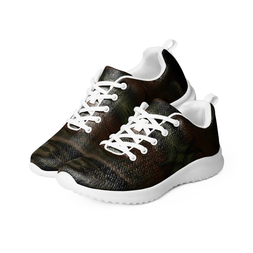 Earth Wave Camouflage Pattern Men's Athletic Shoes product image (8)
