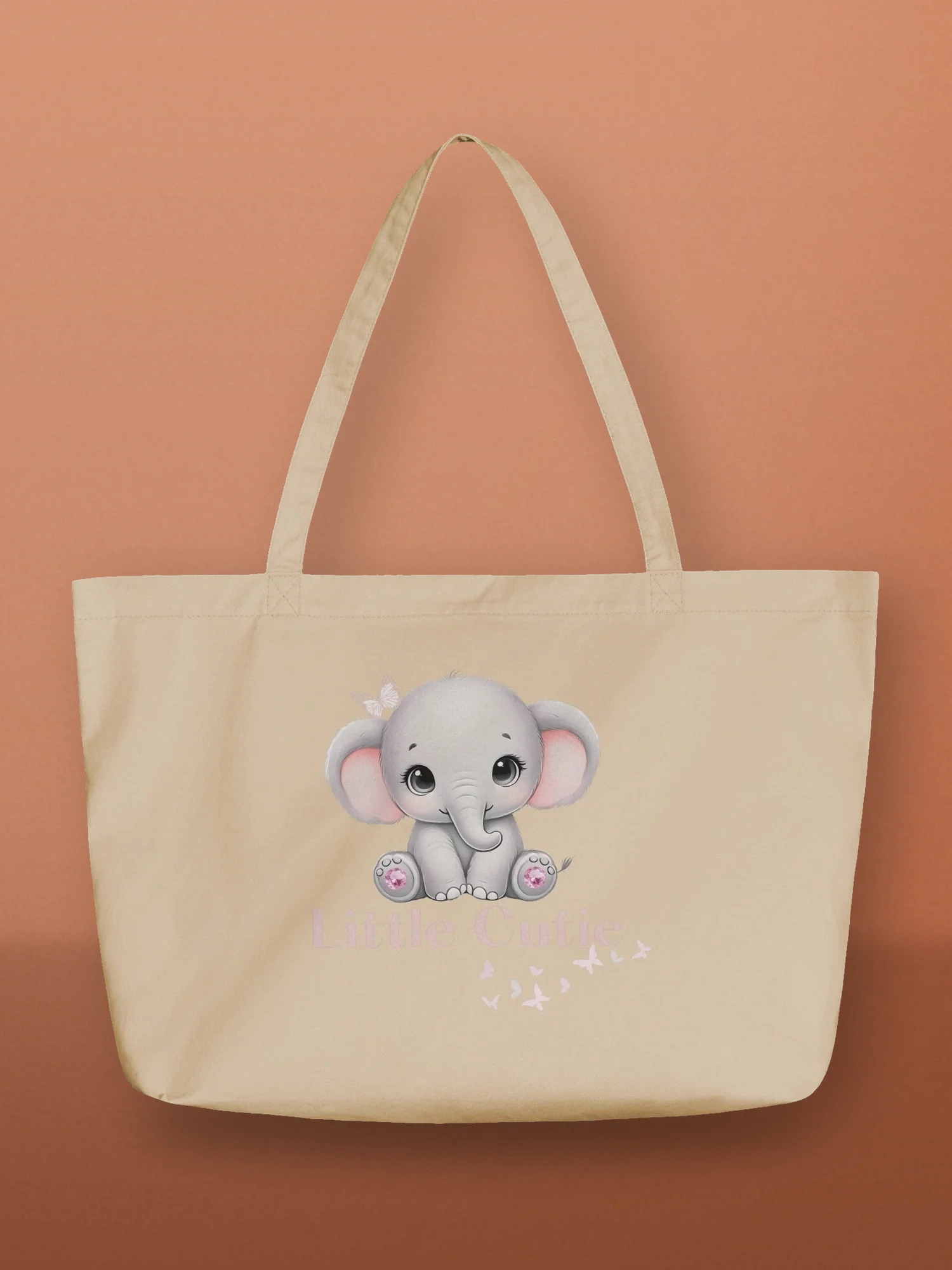 Little Cutie Organic Tote Bag product image (3)