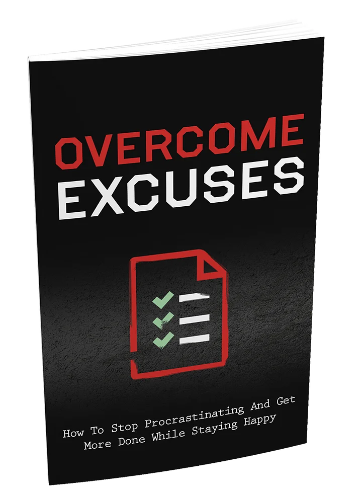 Overcome Excuses - Ebook product image (1)