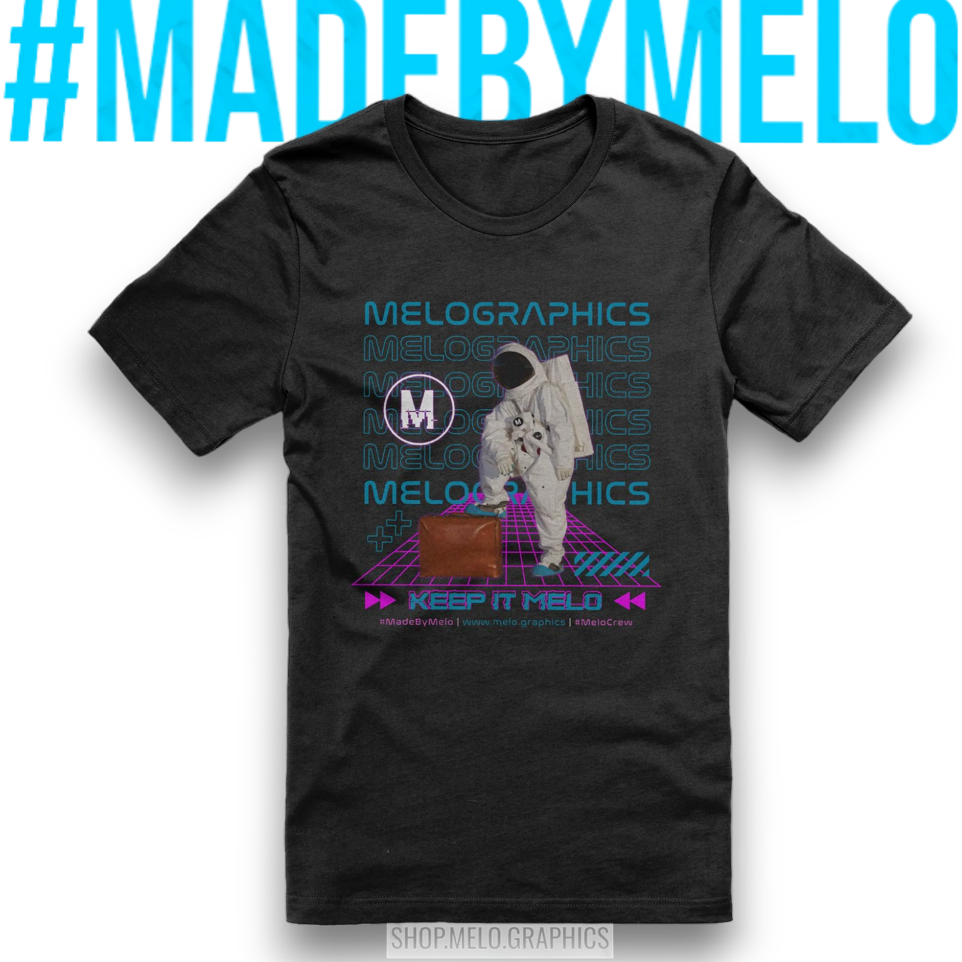Keep it Synthwave - Classic T-Shirt | #MadeByMELO product image (2)