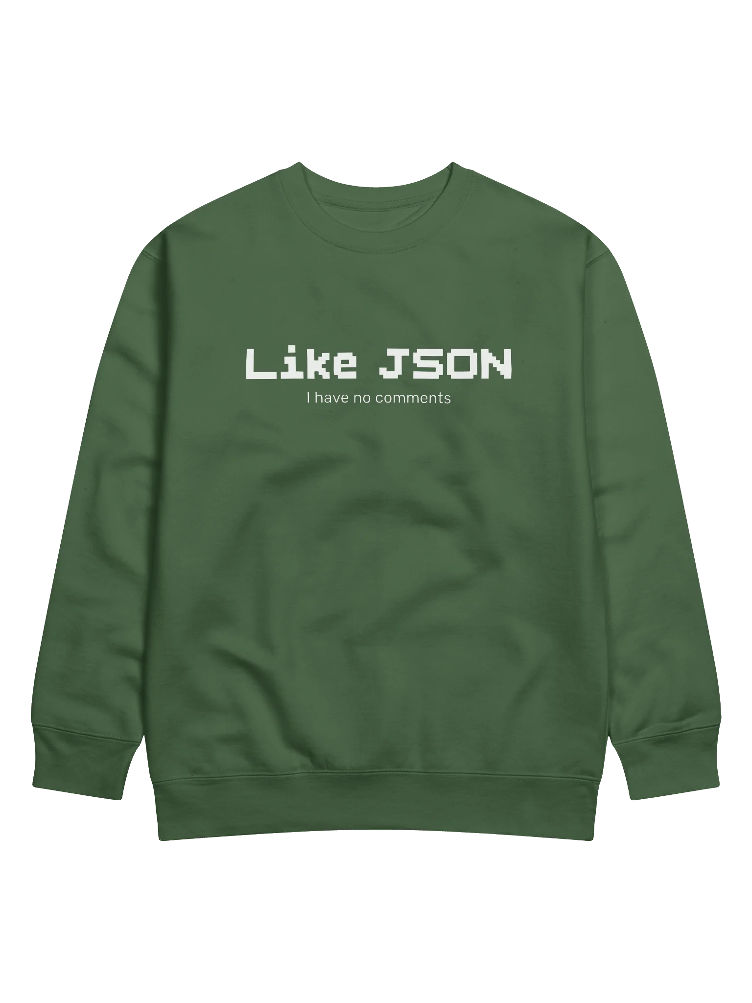 JSON No Comment Crewneck Sweatshirt product image (59)