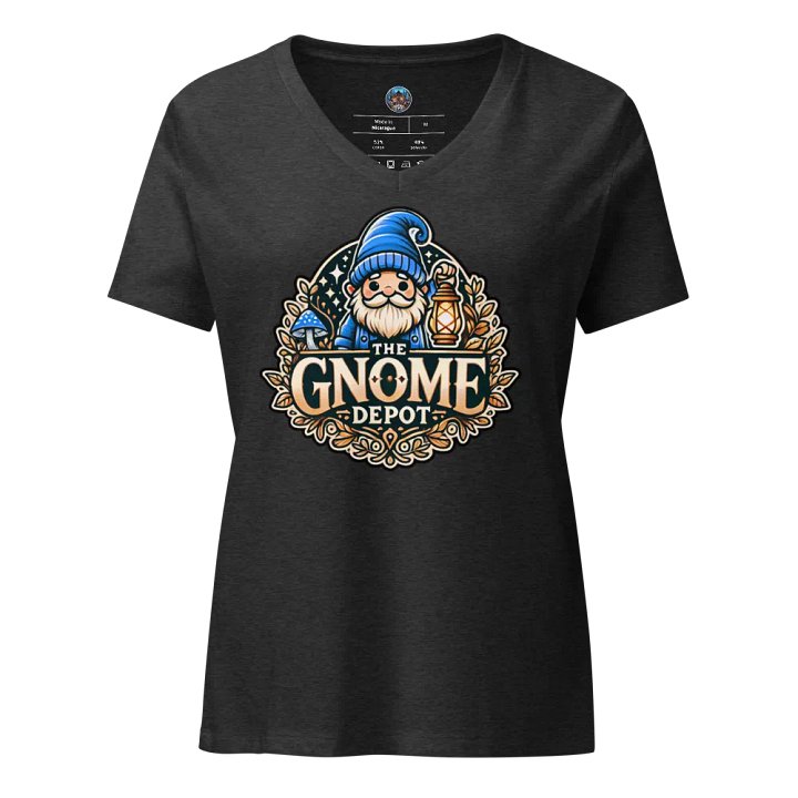 The Gnome Depot Bella+Canvas Women's Relaxed V-Neck T-Shirt product image (1)