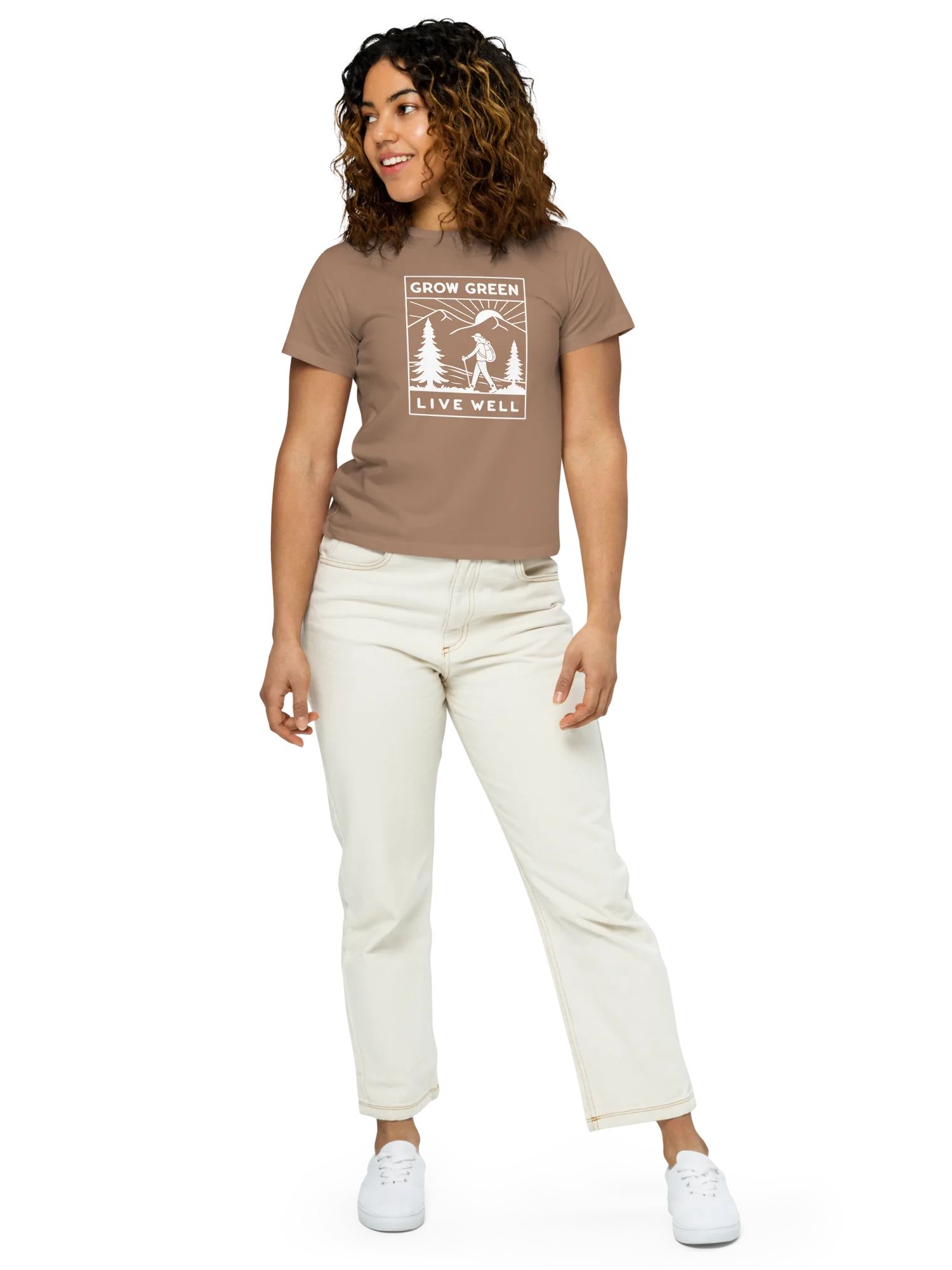 Grow Green Live Well High Waisted Tee product image (2)