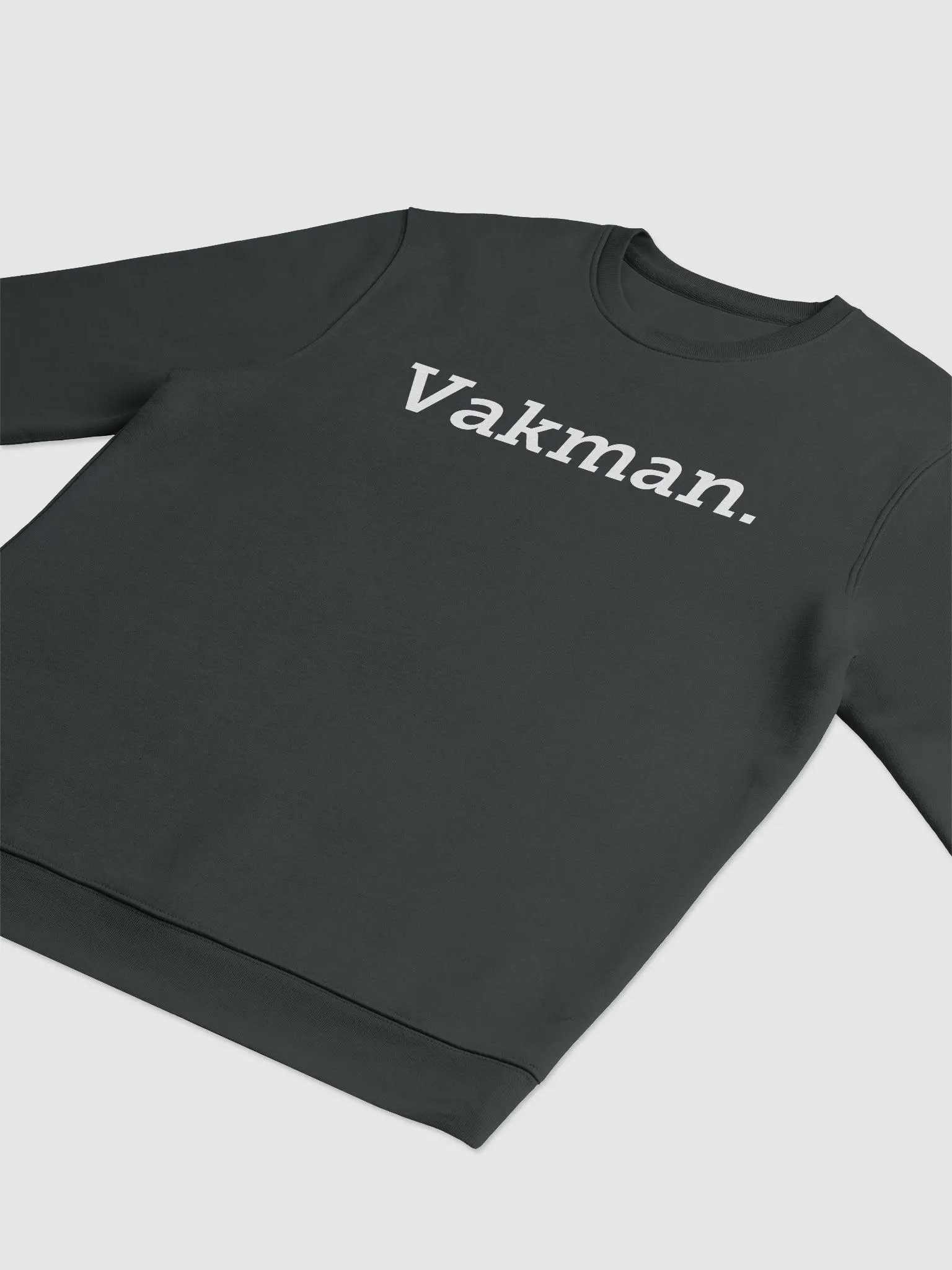 Vakman - Eco Sweatshirt (white text) product image (6)