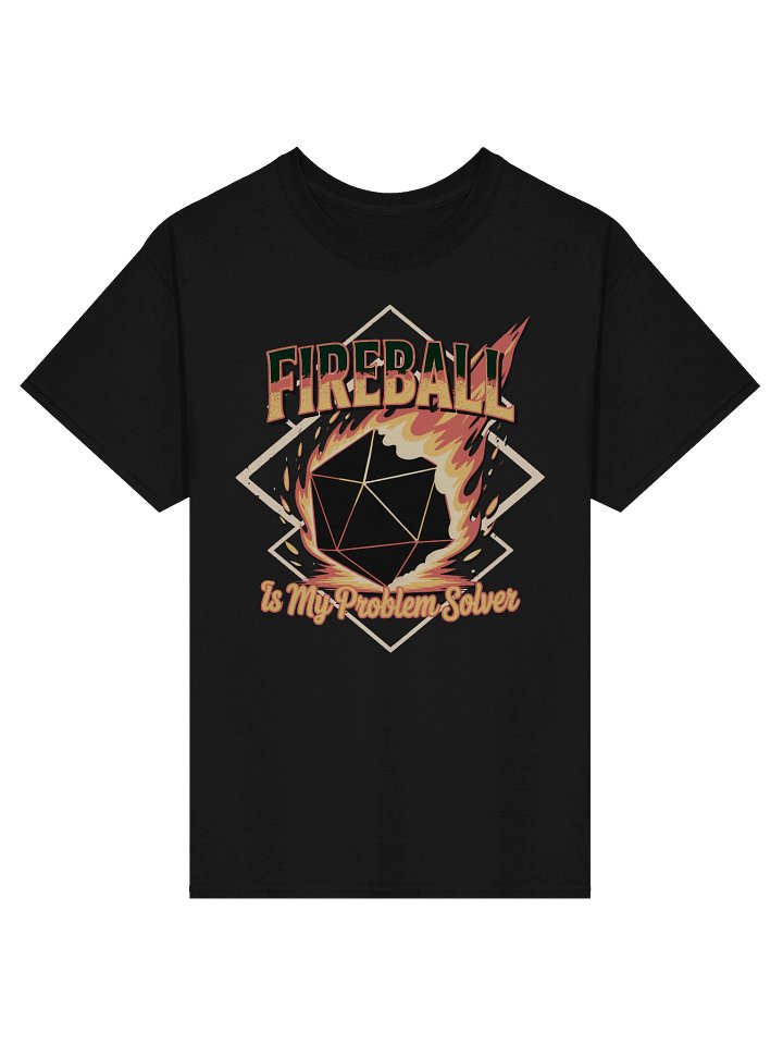 DnD Fireball T-shirt product image (1)