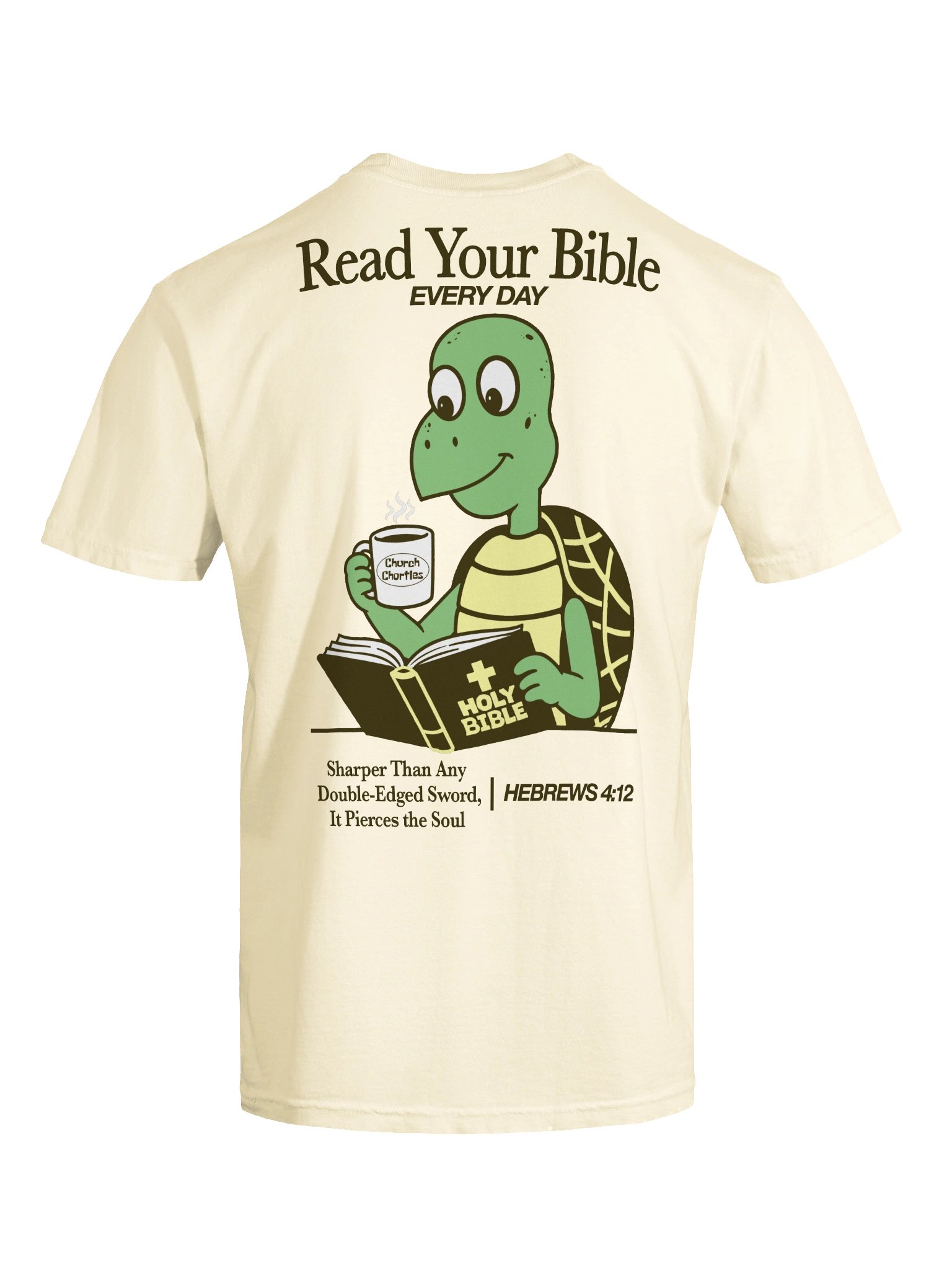 Read Your Bible Tee - Cream product image (7)