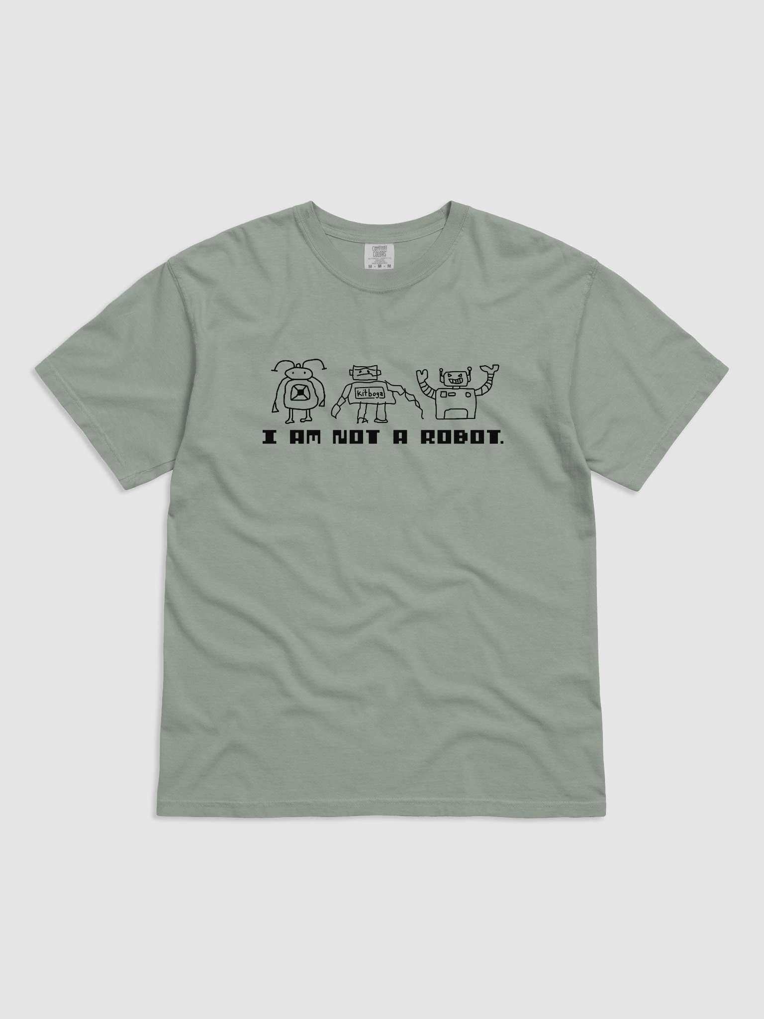 I Am Not A Robot (Black Design) product image (11)