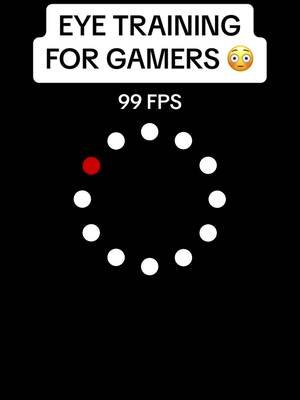 Get better Aim with this 99 FPS Eye Training Before Playing.  Professional Players on FPS Games such as PUBG, Apex Legends or Fortnite do this and their Aim in Games is Greatly Improved.  Try Watching these Videos before Playing any Video-Games for Several Days and See your Aim Improve. Stay Consistent and Boost Your Gameplay Reflexes with our Vision Training. • • #game #gaming #videogames #eye #training #aim #eyetraining #fps #balls #reflexes #skills