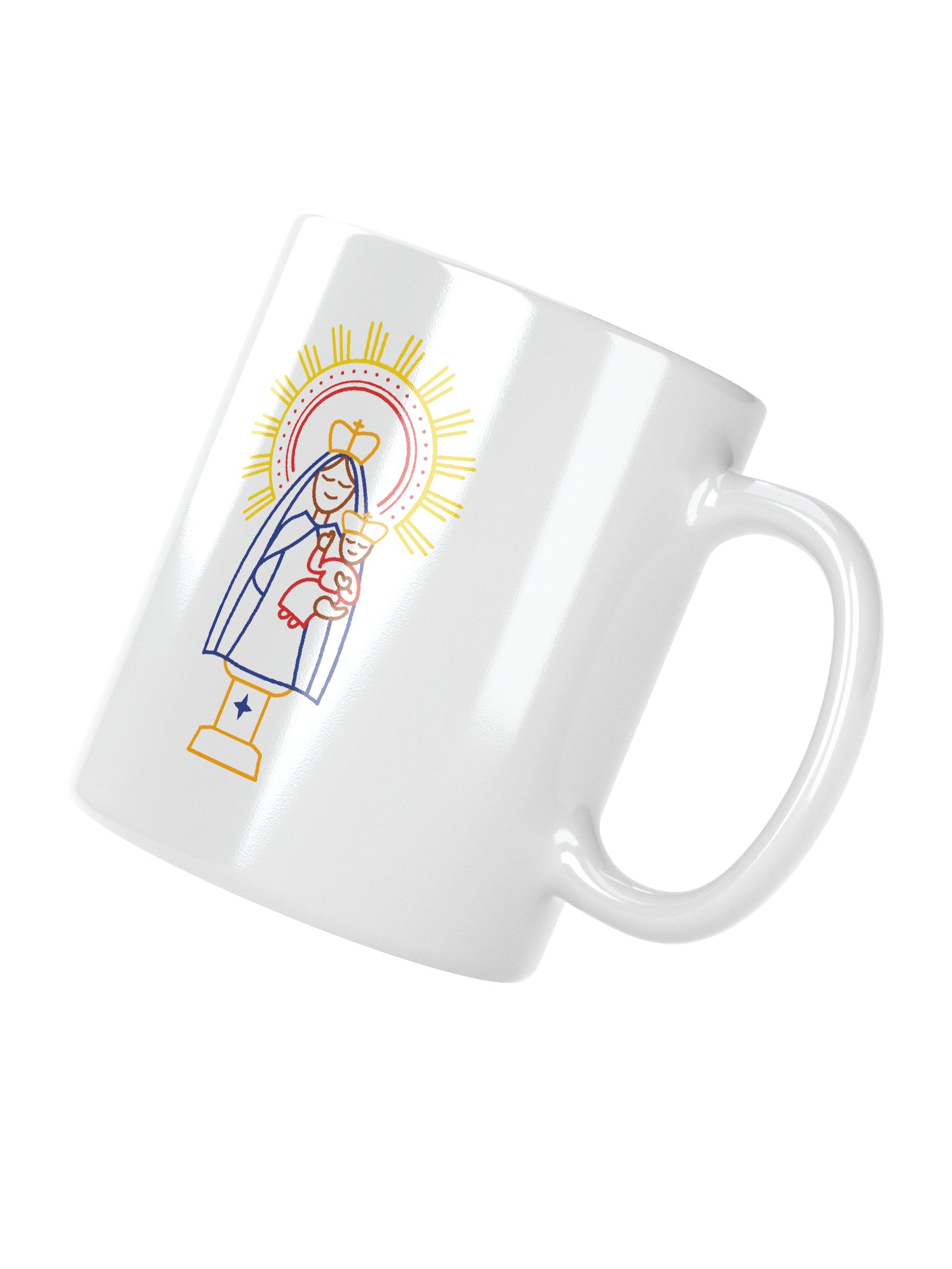 Minimalist Lady of the Pillar Mug product image (3)