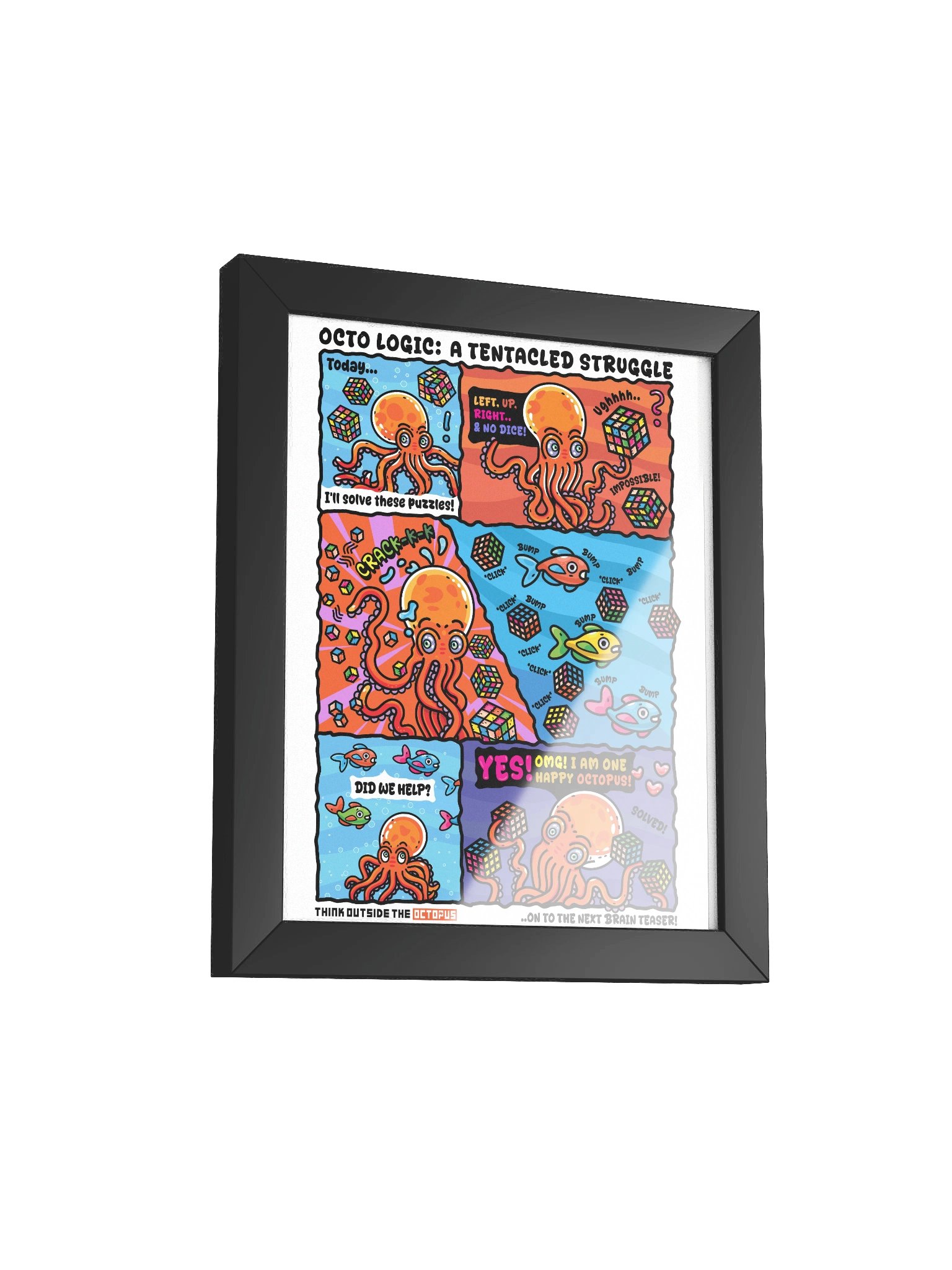 Octo Logic Framed Comic product image (10)