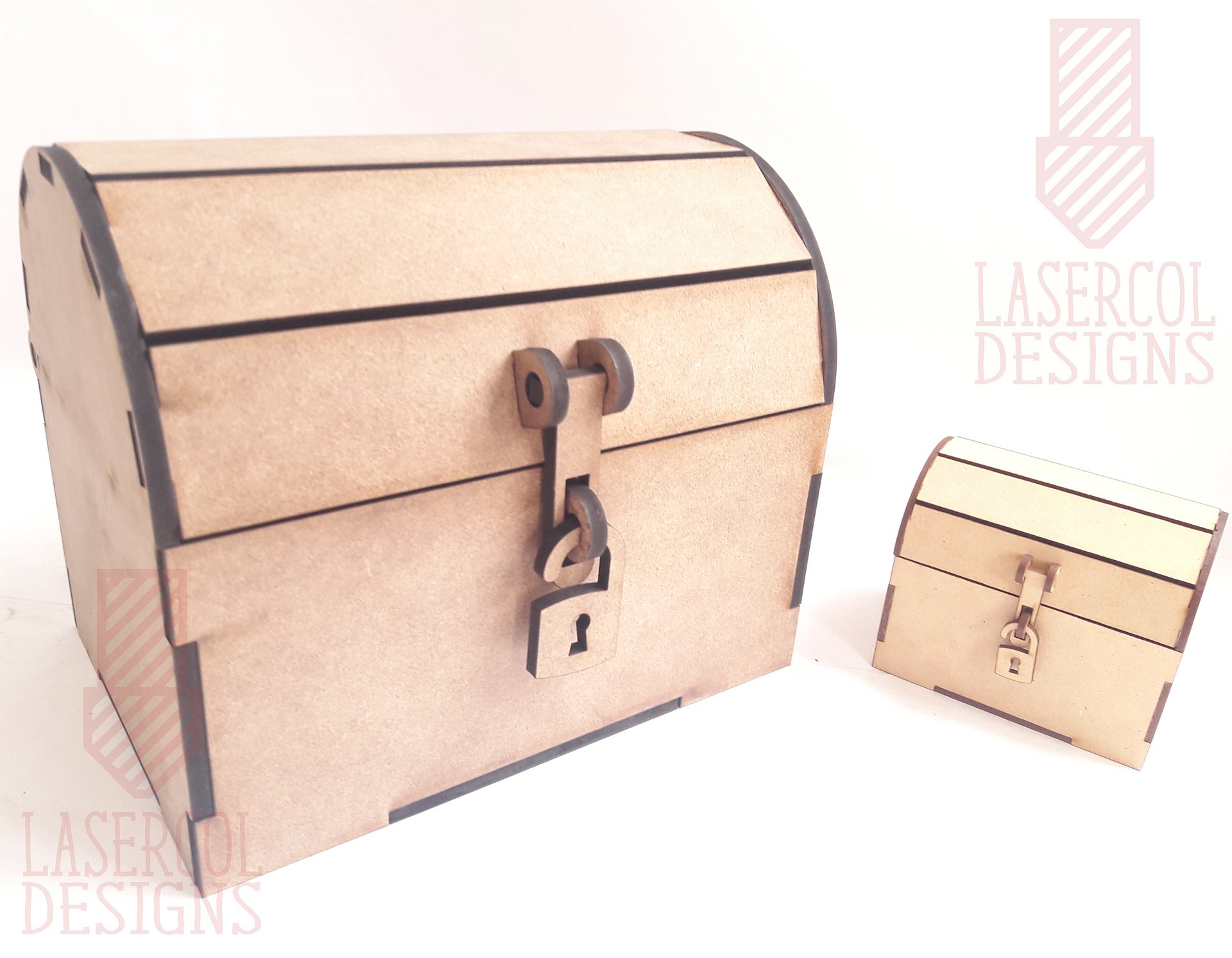 Box Chest (Two Sizes) - Laser Cut Files product image (3)