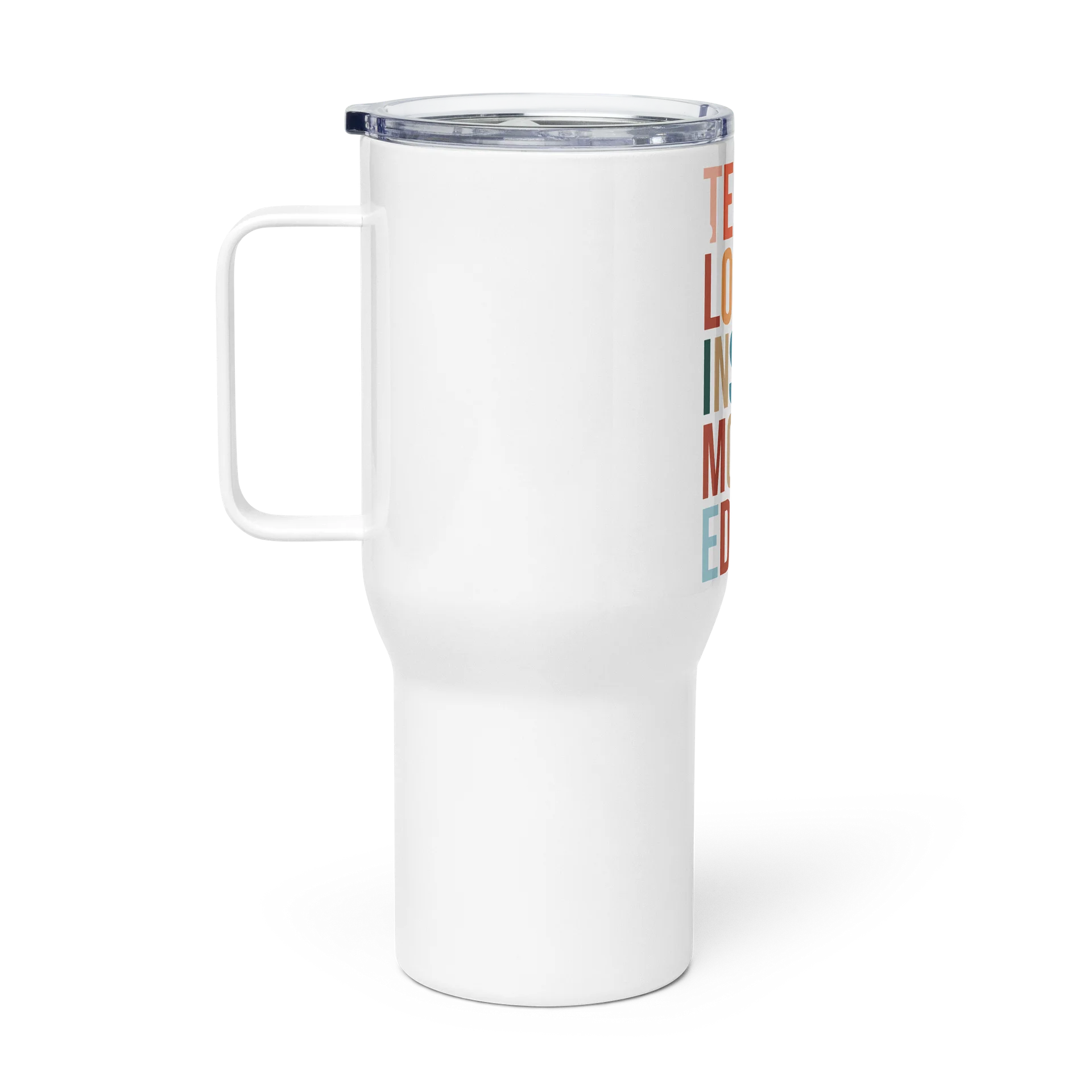 Tumbler for Teachers Teach, Love, Inspire Travel Mug product image (2)