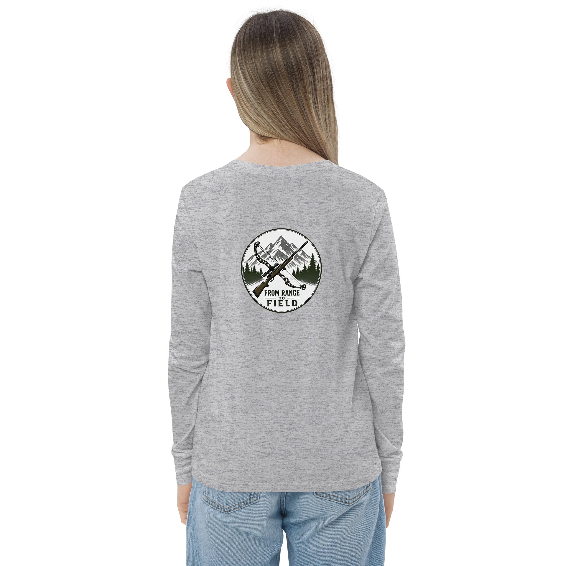 Elk I Think? Youth Long‑Sleeve Tee — From Range To Field product image (20)