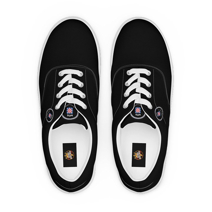 HOS Vukovar Emblem Men's Canvas Shoes product image (1)