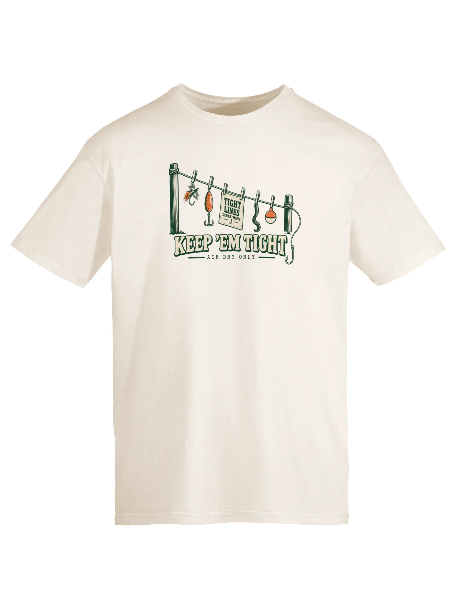 Tight Lines Department T-Shirt product image (5)