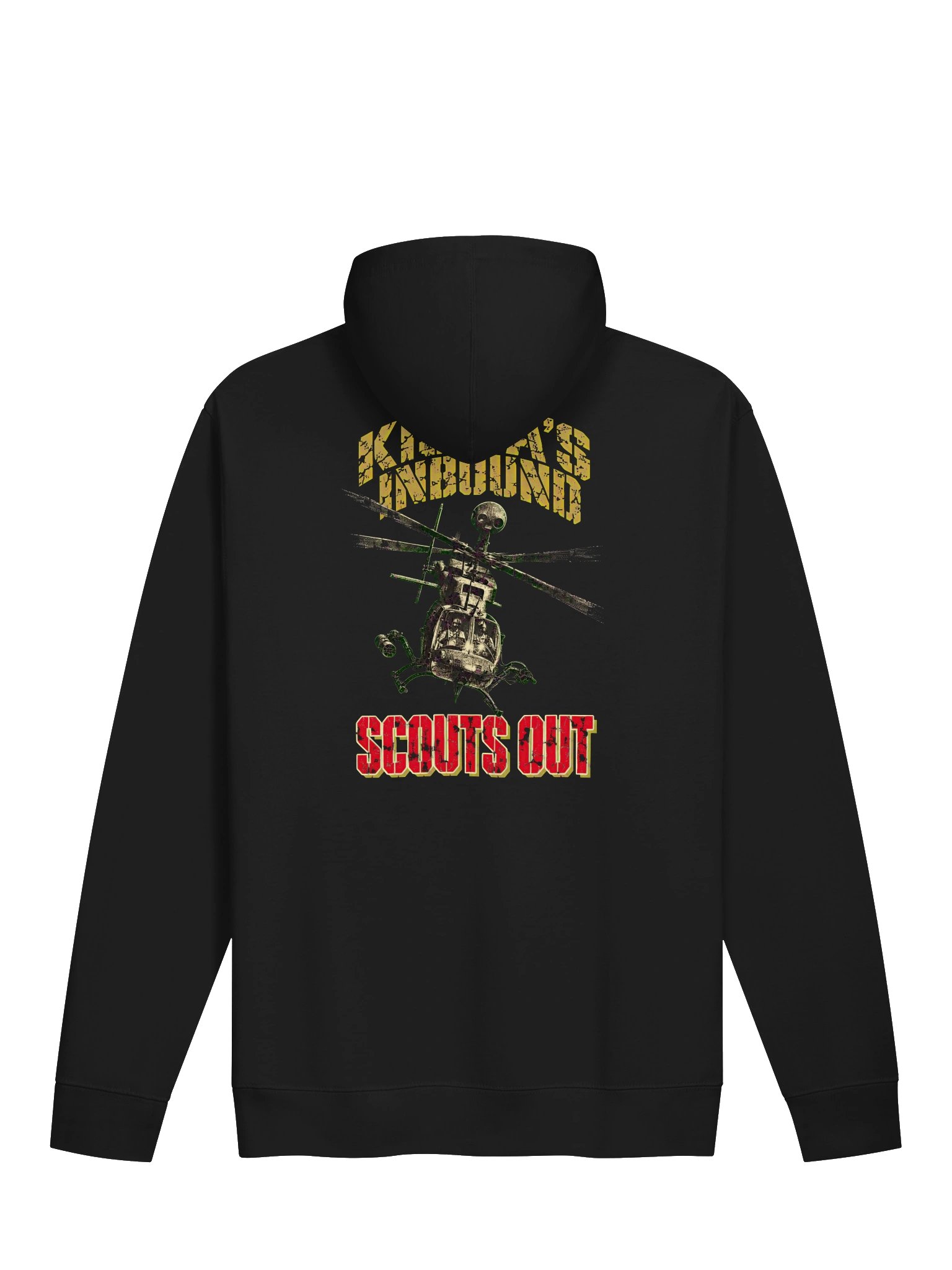 Scouts Out OH-58D Kiowa Warrior Armed Scout Air Cav Hoodie product image (2)
