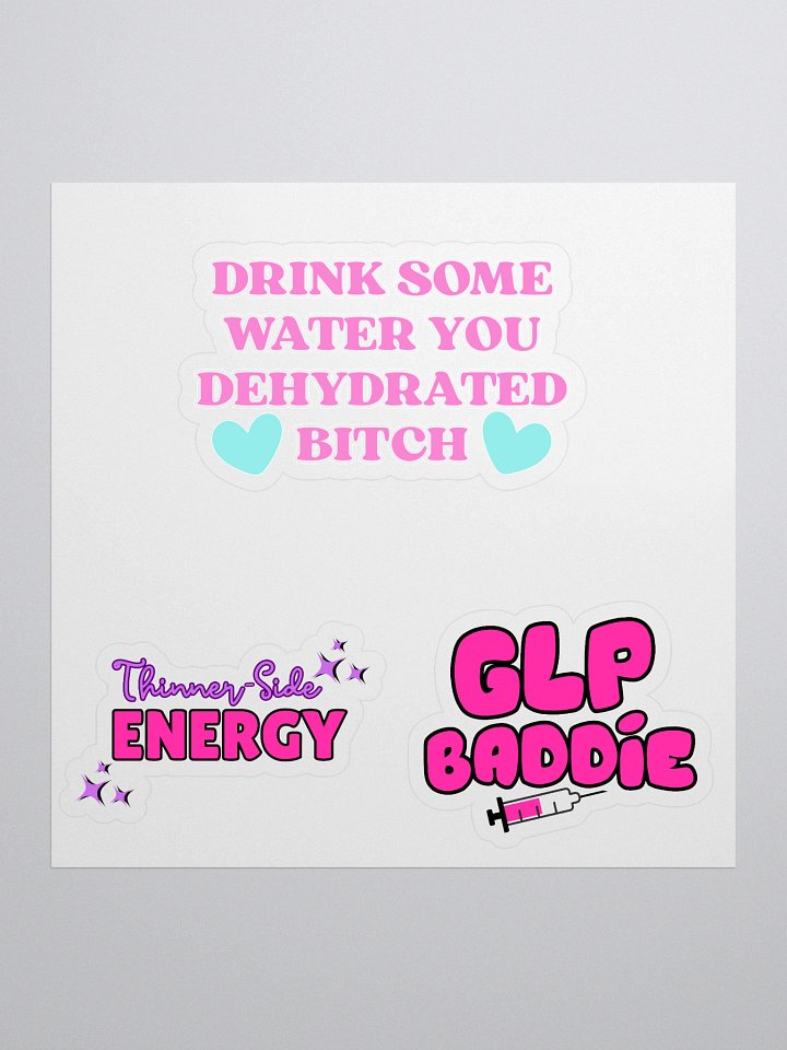 Baddie Boost Sticker Bundle product image (1)