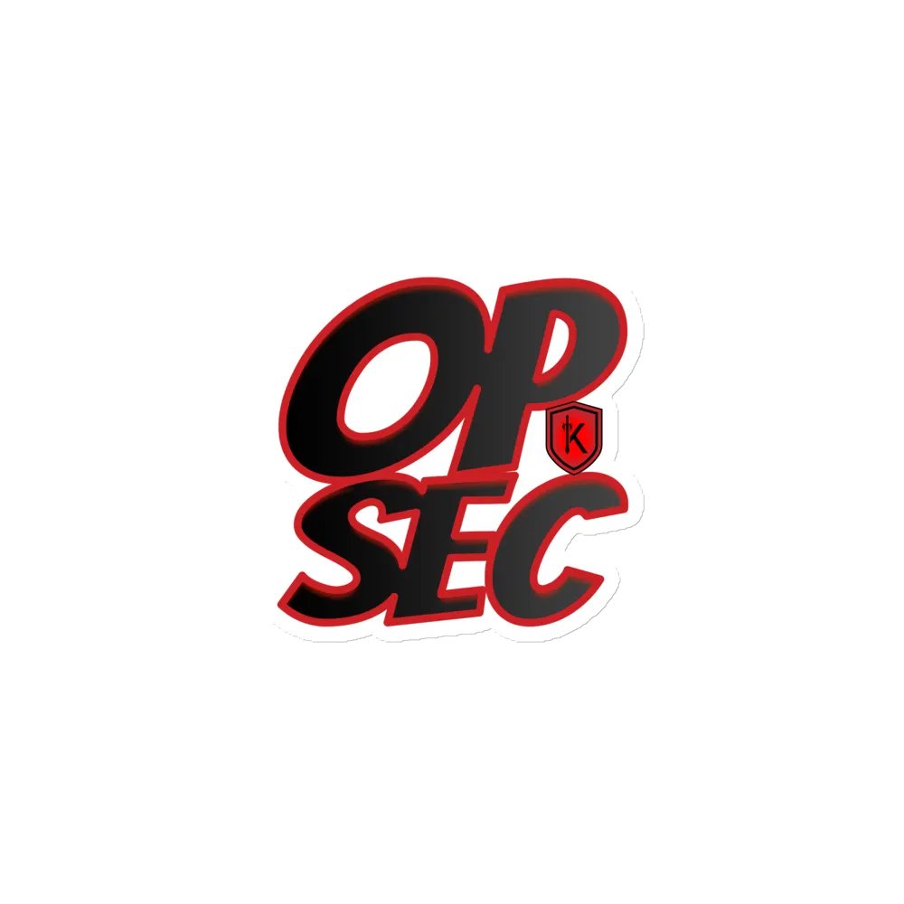 OPSEC Vinyl Magnet product image (1)