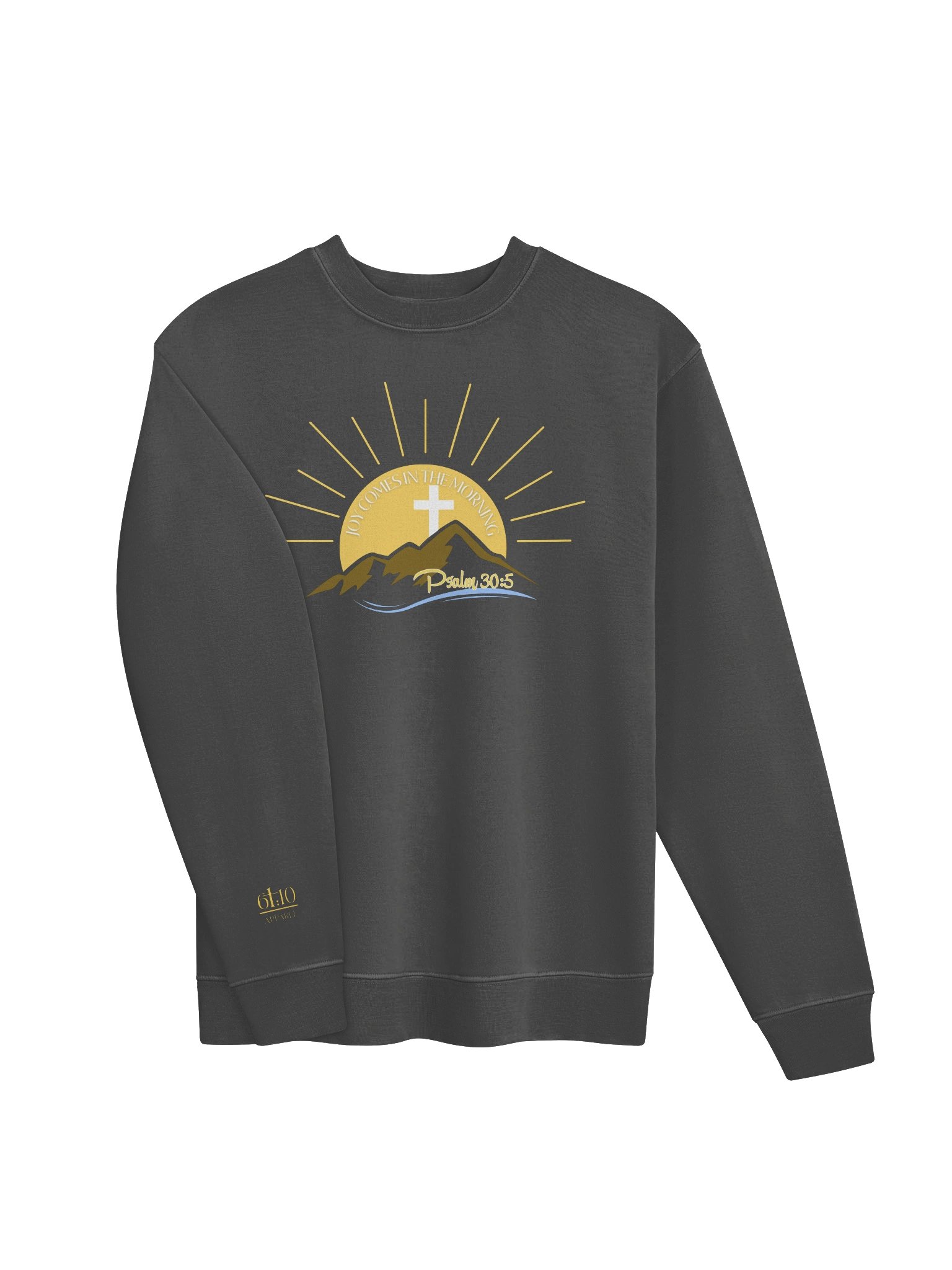 Joy Comes in the Morning Christian Sweatshirt product image (36)