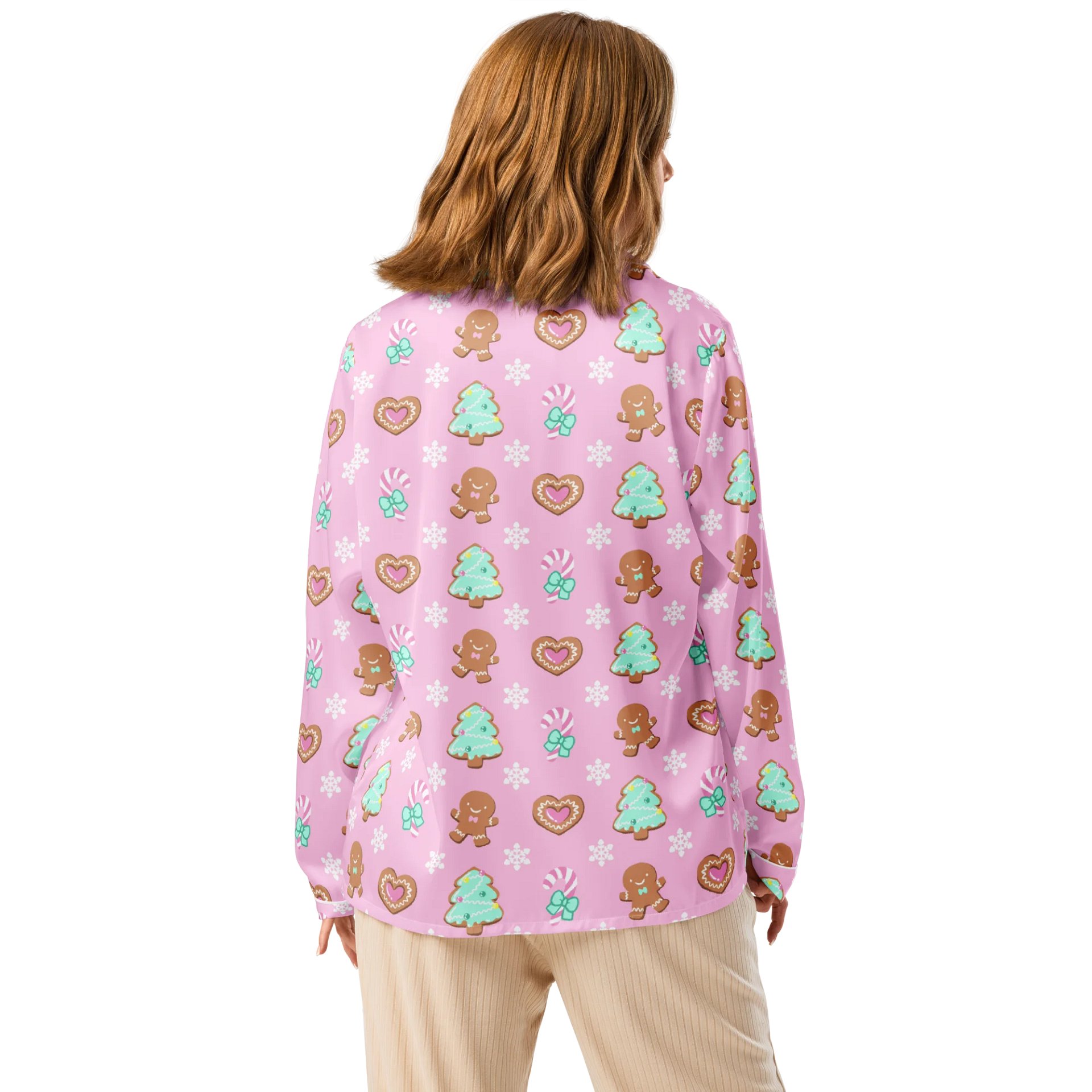 Cozy Gingerbread Pajama Top product image (2)