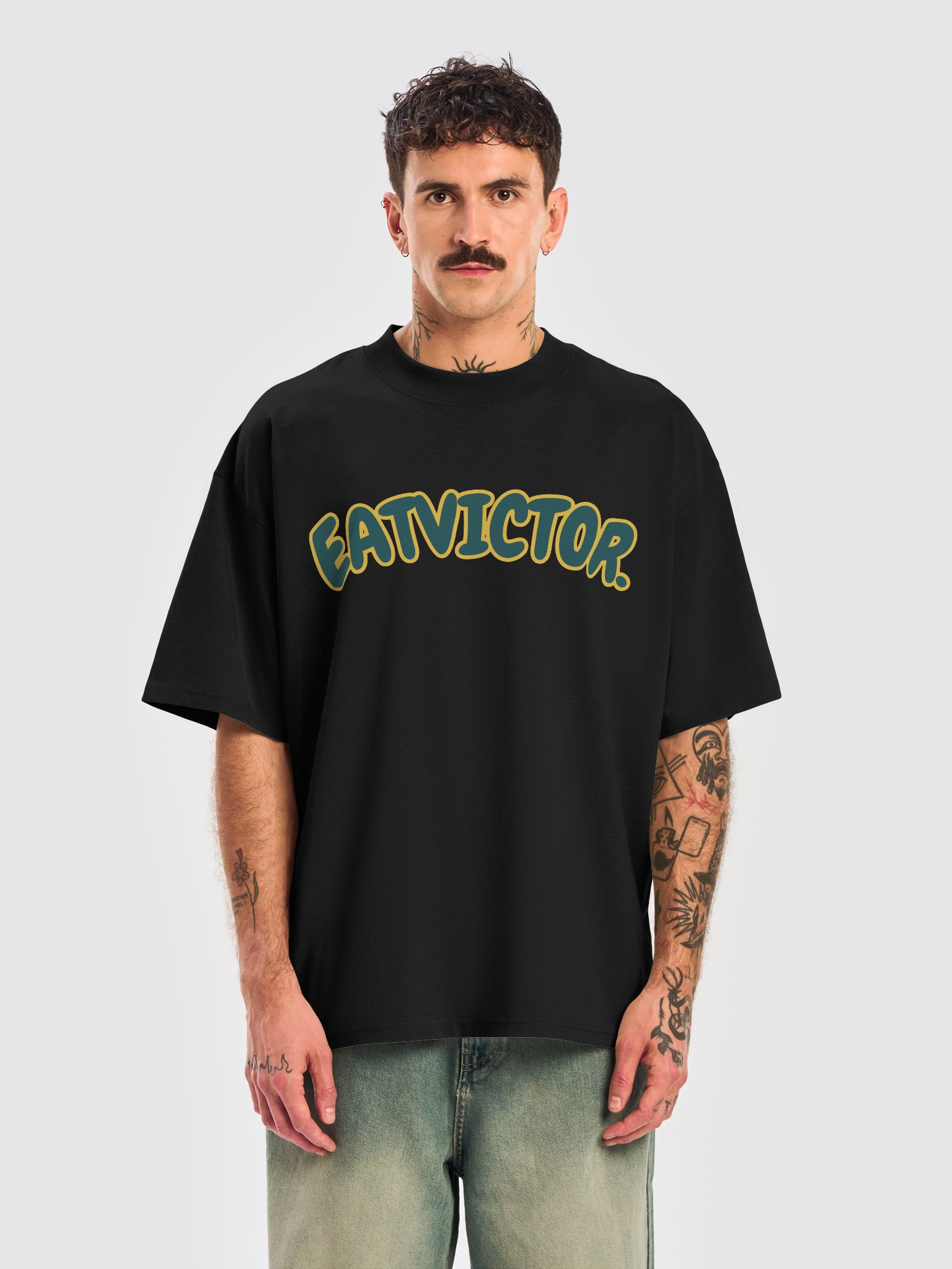 EATVICTOR. ORIGINAL LOGO OVRSIZED T product image (5)