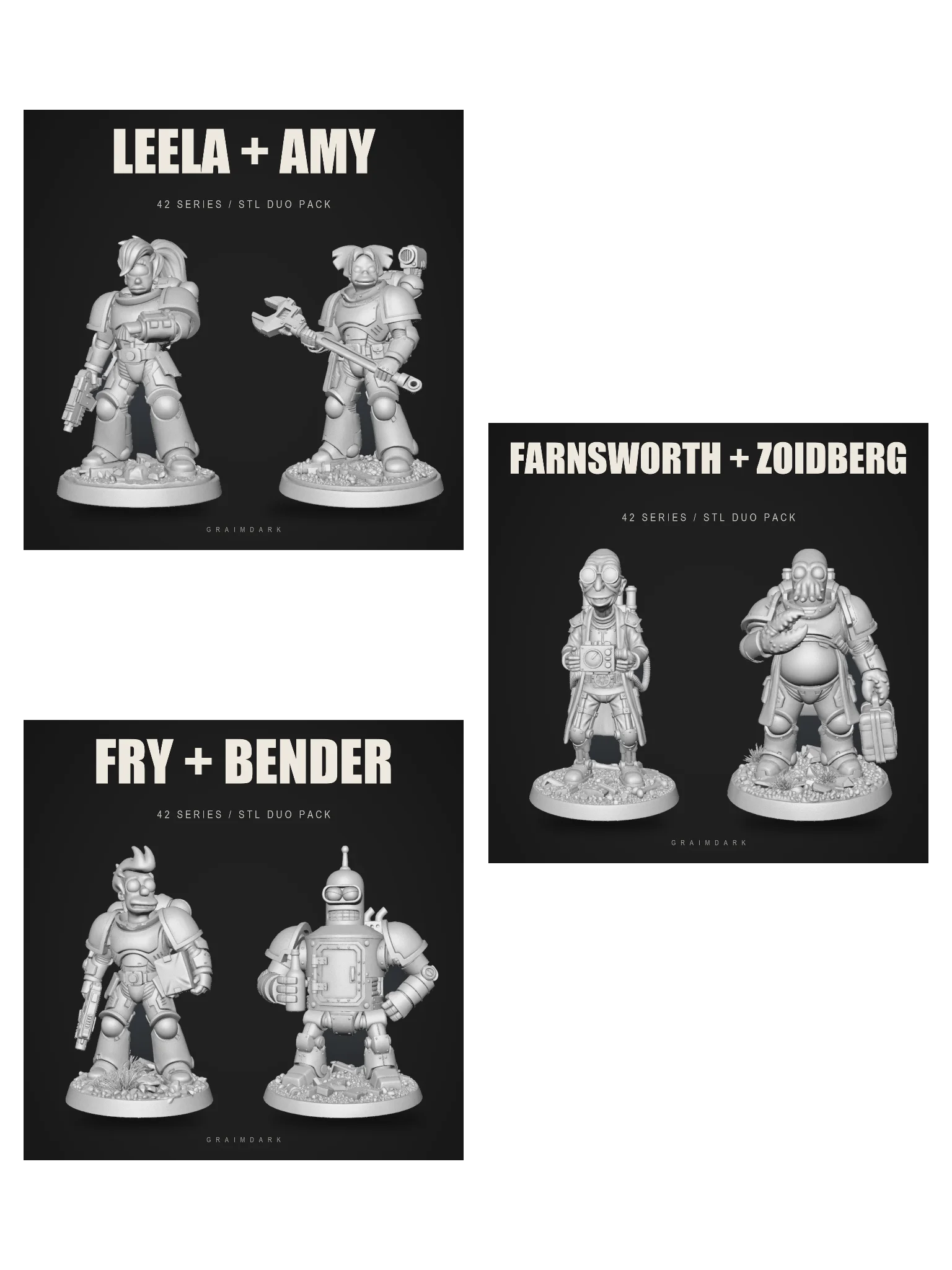 FUTURAMA — 42 SERIES STL COMPLETE COLLECTION product image (2)