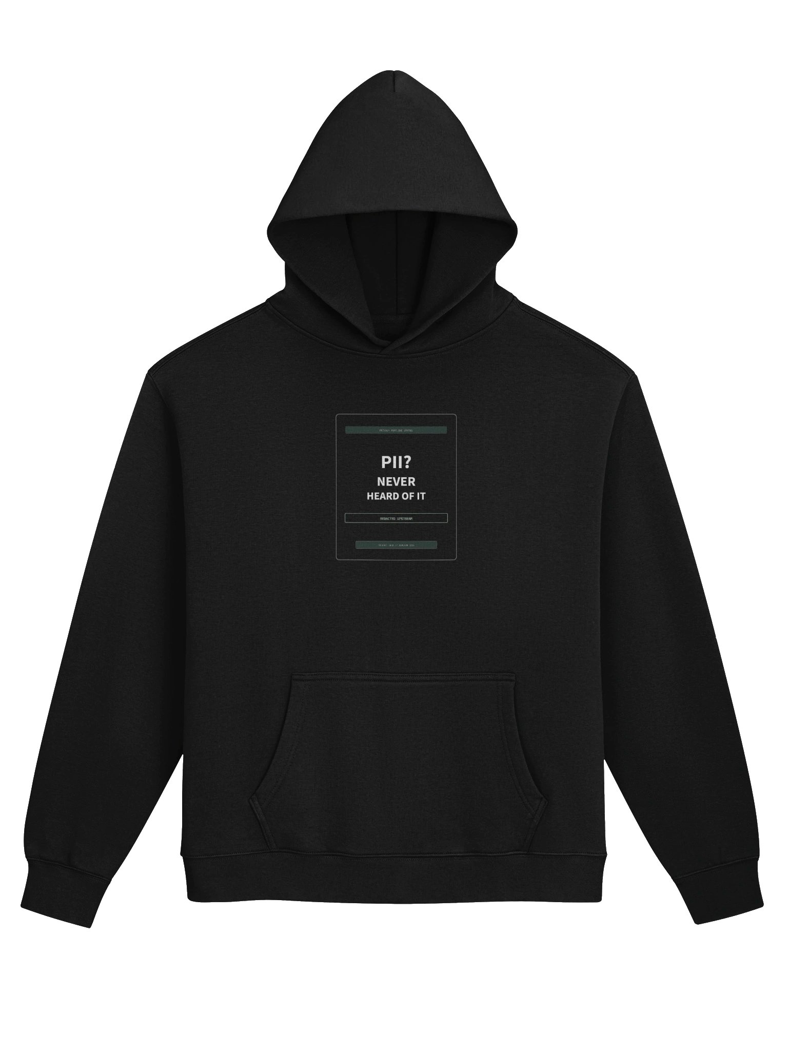 PII? Never Heard Of It Hoodie product image (1)