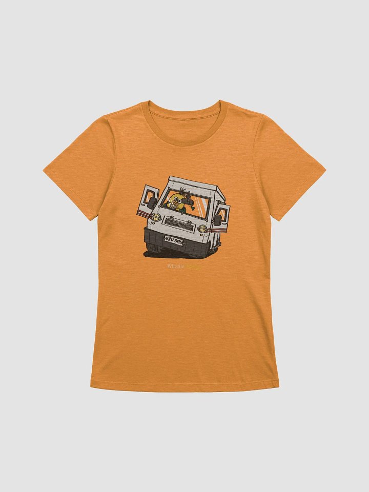 Wheelie Yellow driving women's T! product image (14)